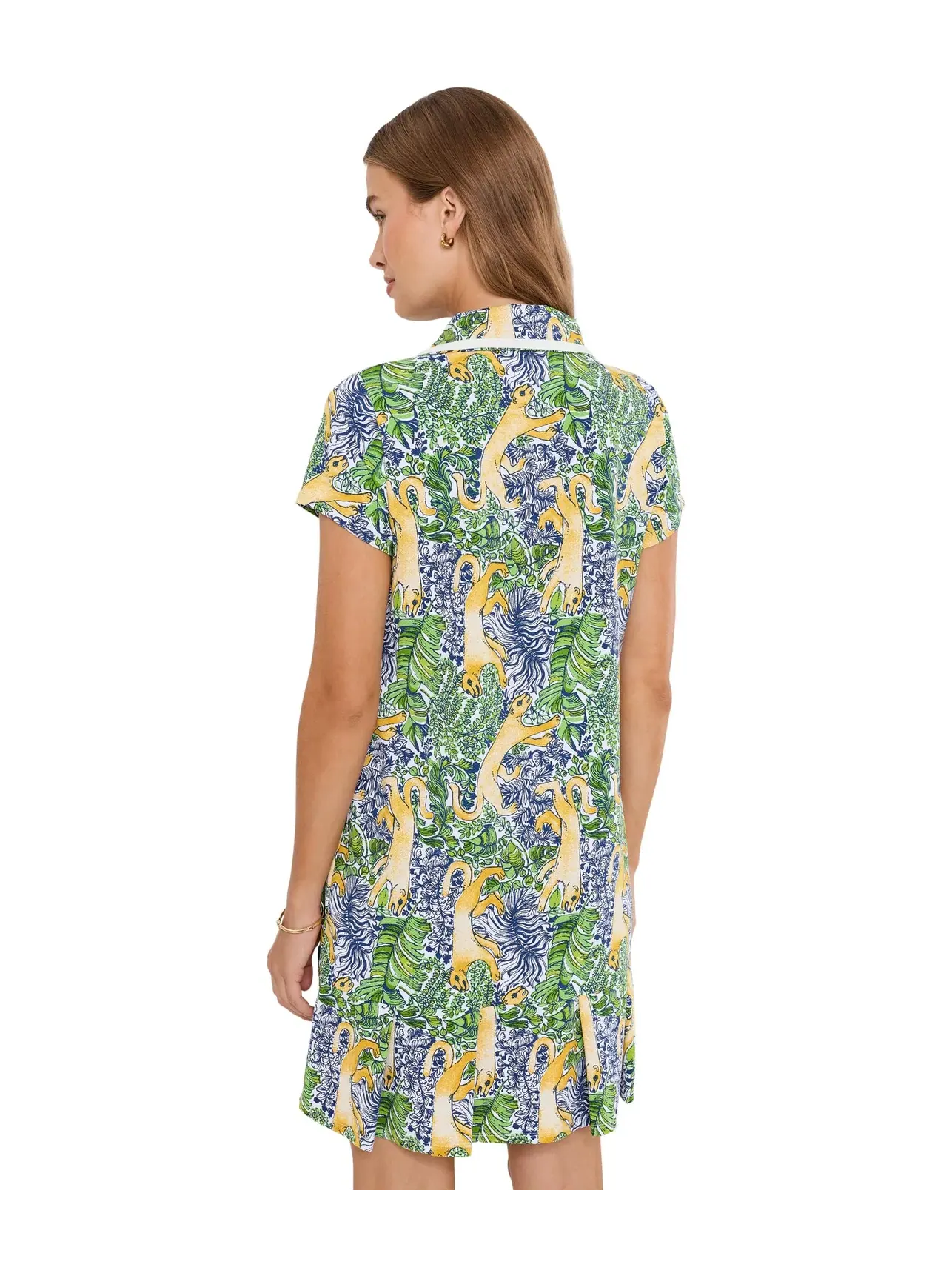 Плиссированное платье Кайо Коста Lilly Pulitzer — изображение 4 из 5, мульти