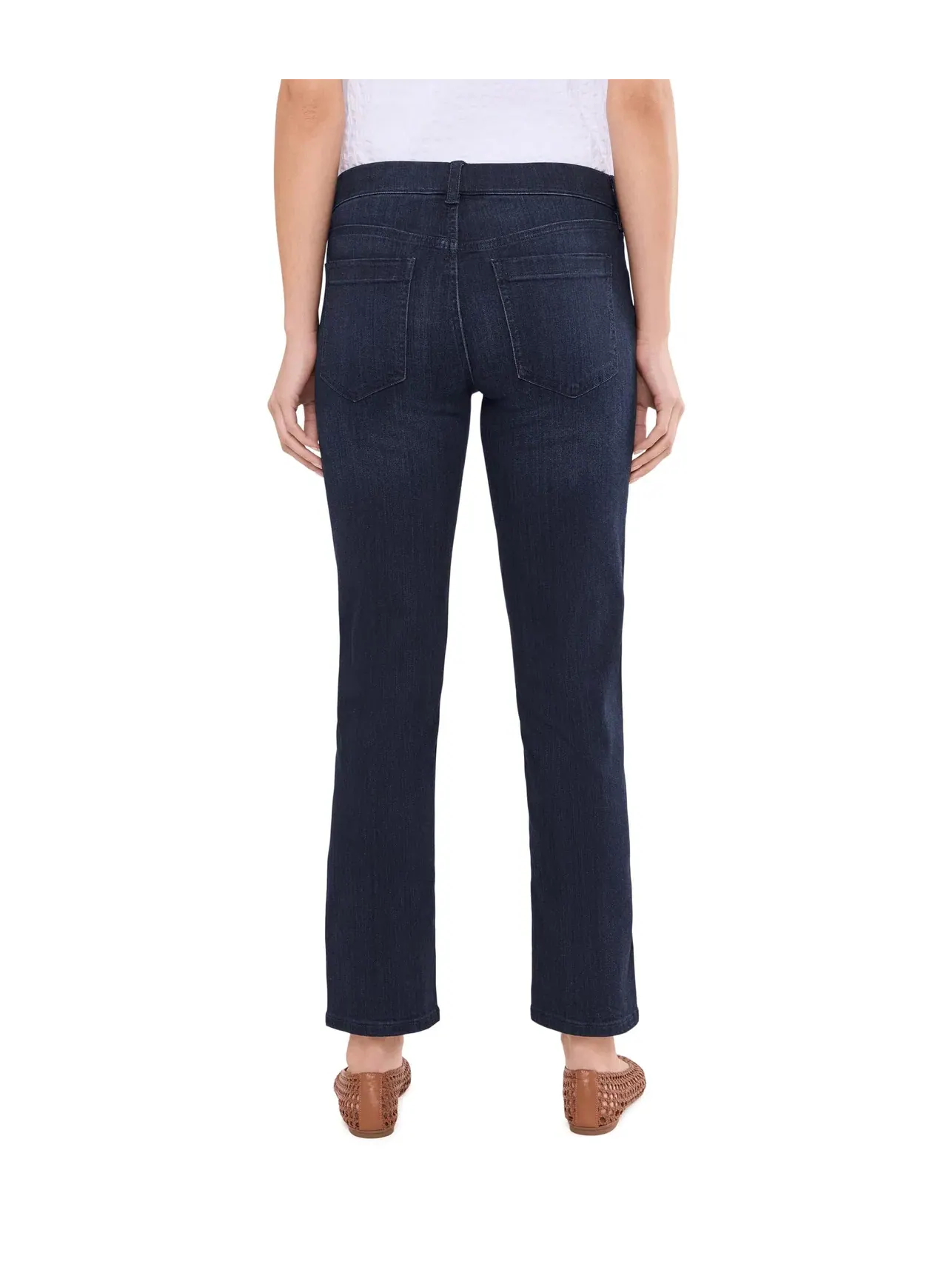 Джинсы Rowan Low Rise Comfort Waist Slim Jeans 28" Liverpool Los Angeles — изображение 4 из 5, синий
