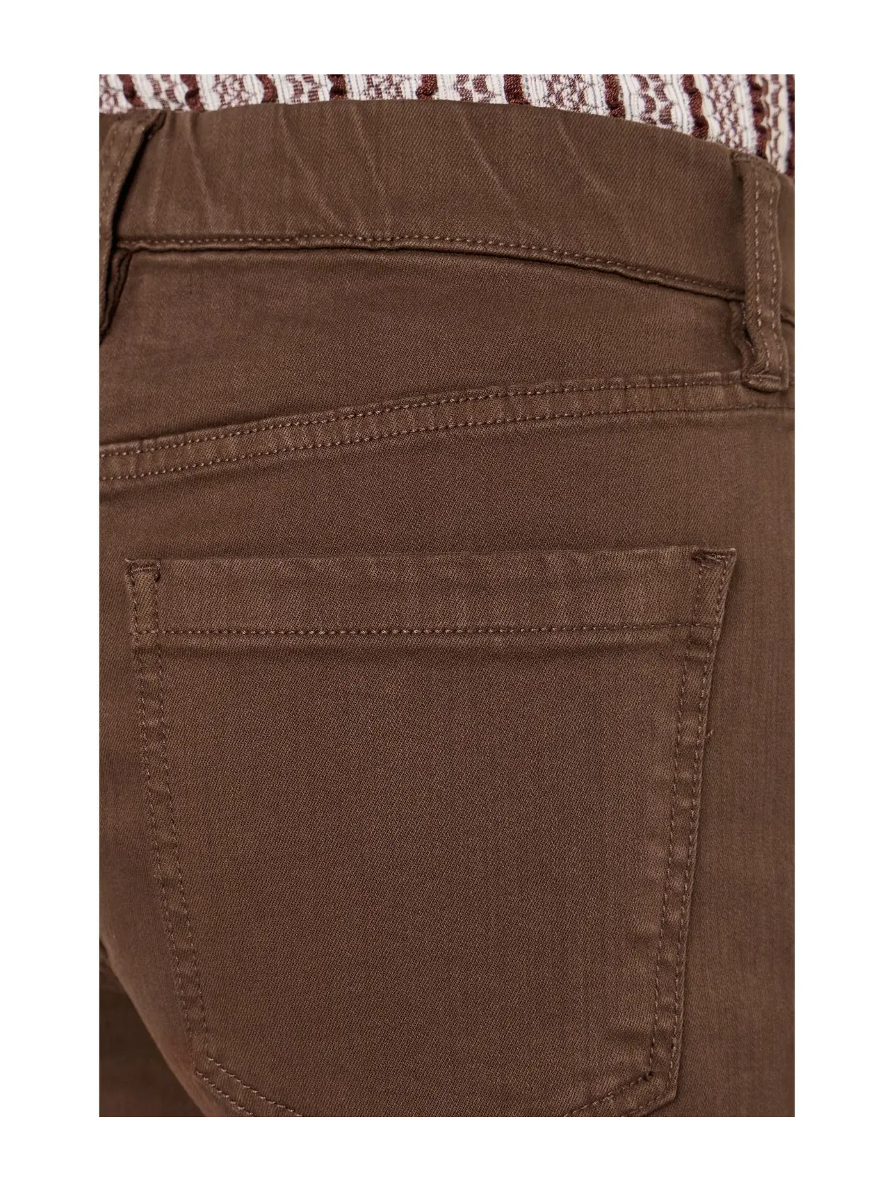 Джинсы прямого кроя Kennedy Comfort Waist со средней посадкой Liverpool Los Angeles — изображение 2 из 2, коричневый