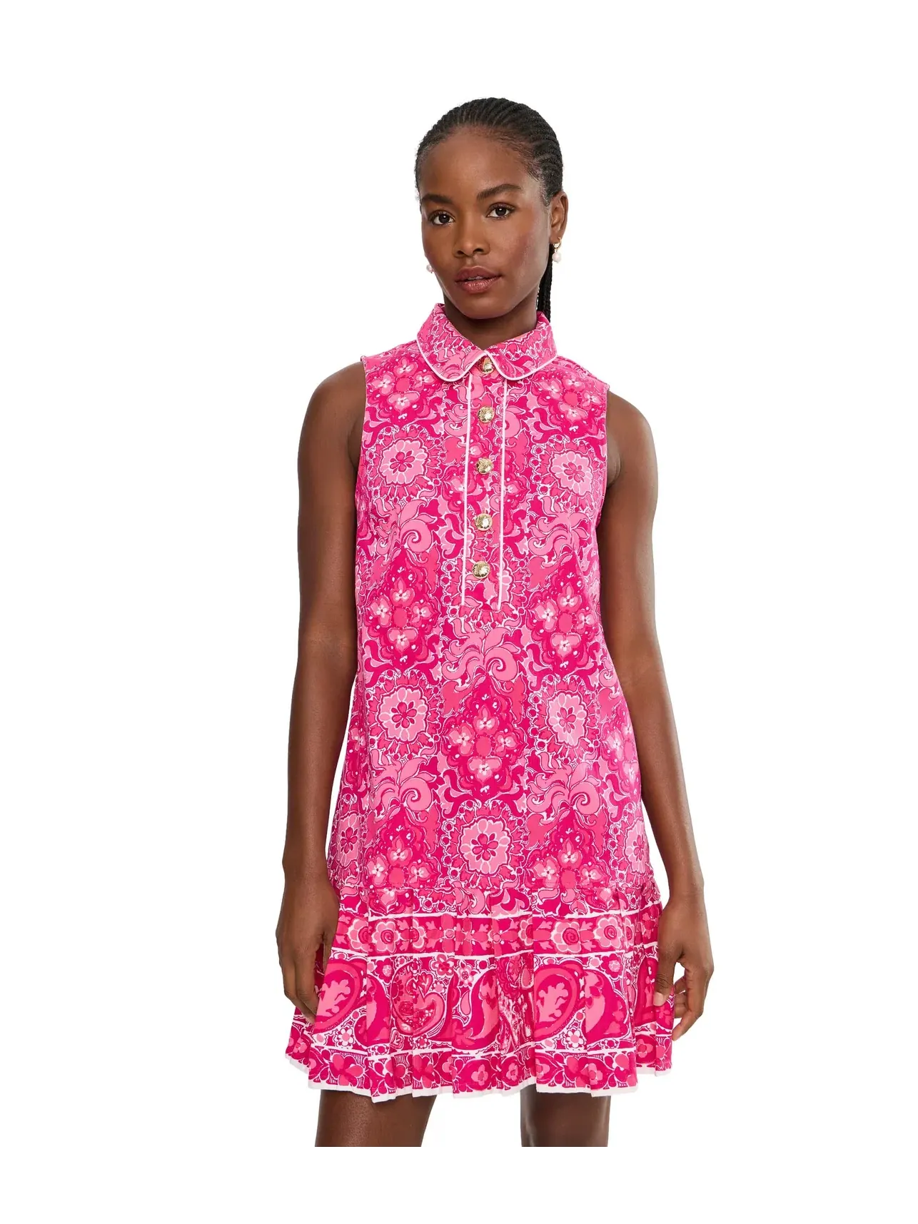 Платье Милана Lilly Pulitzer — изображение 1 из 5, розовый