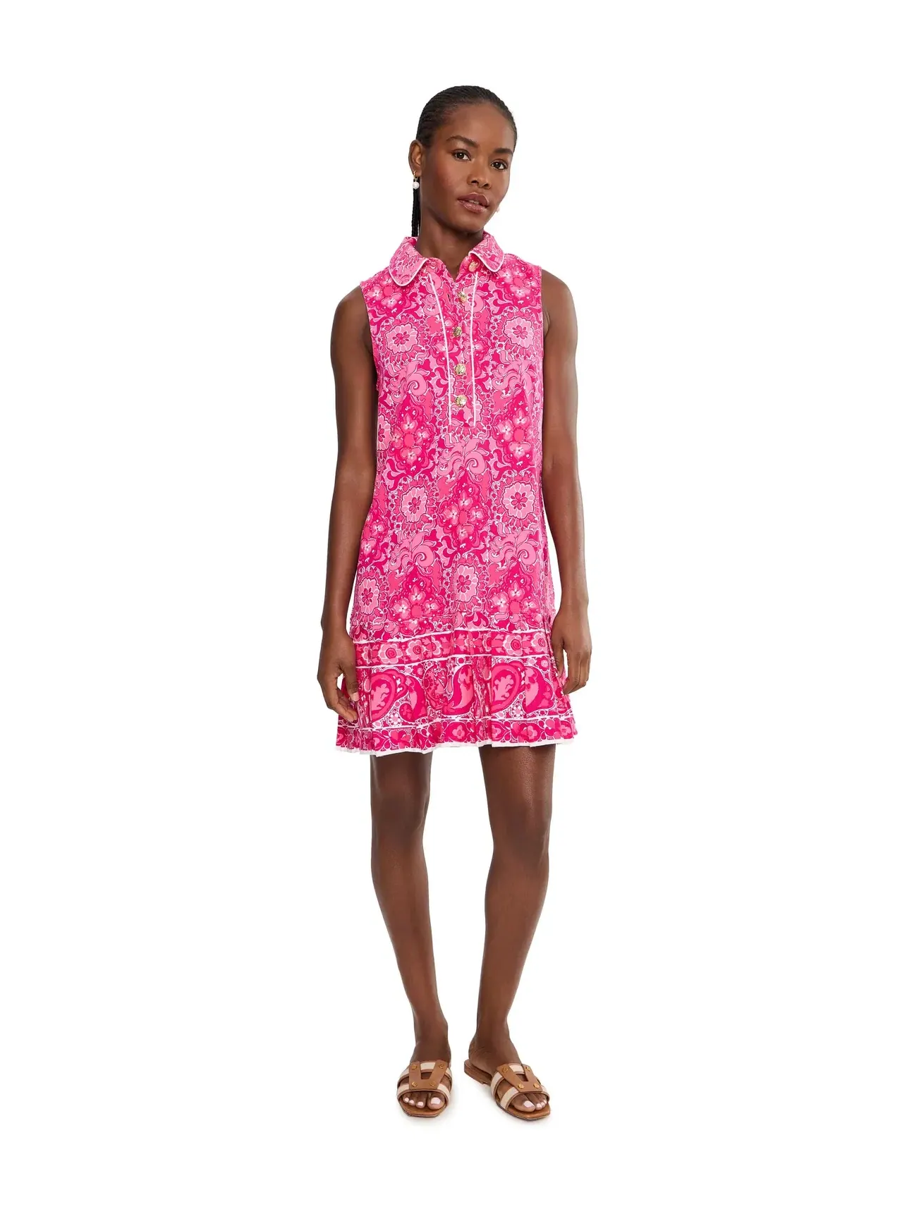 Платье Милана Lilly Pulitzer — изображение 2 из 5, розовый