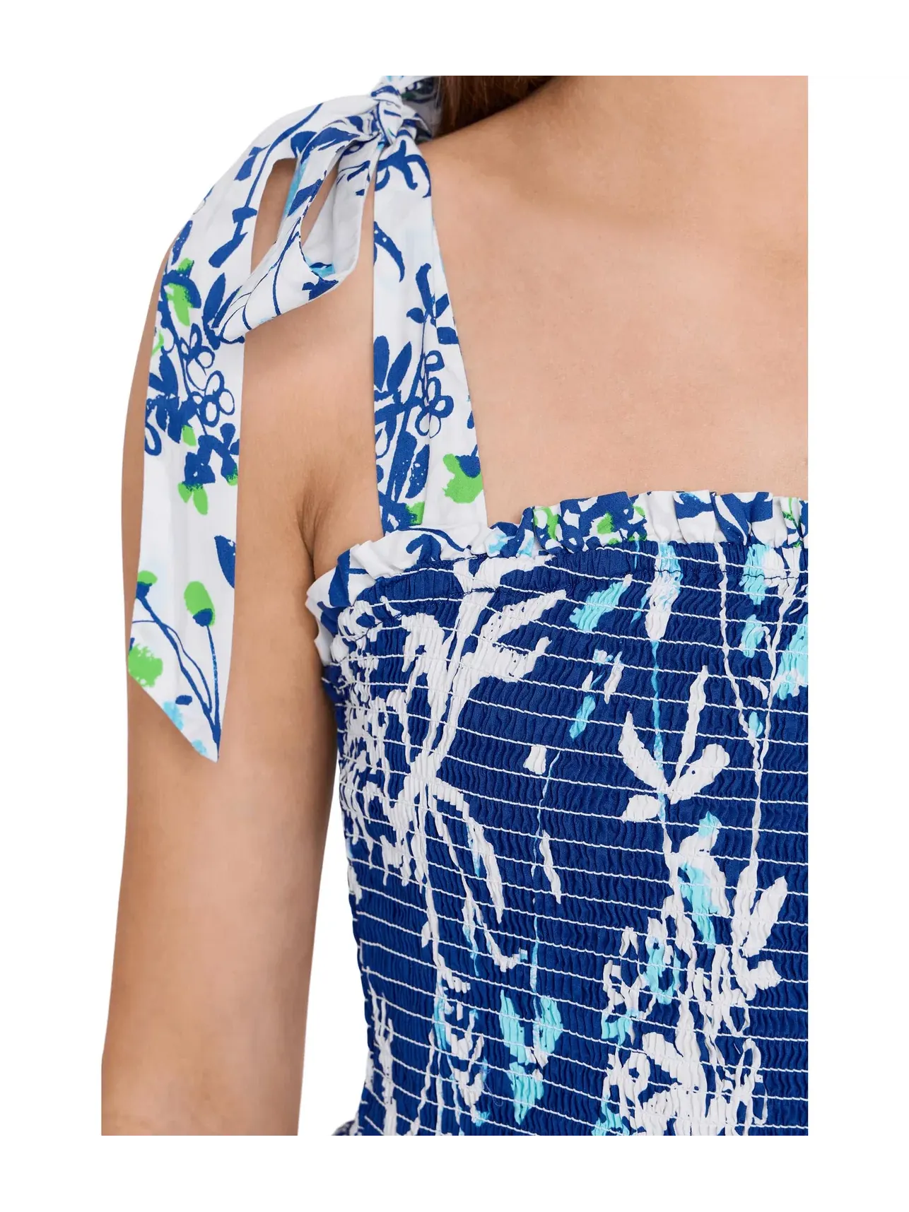 Платье-макси Athyn с присборенной юбкой Lilly Pulitzer — изображение 5 из 5, белый