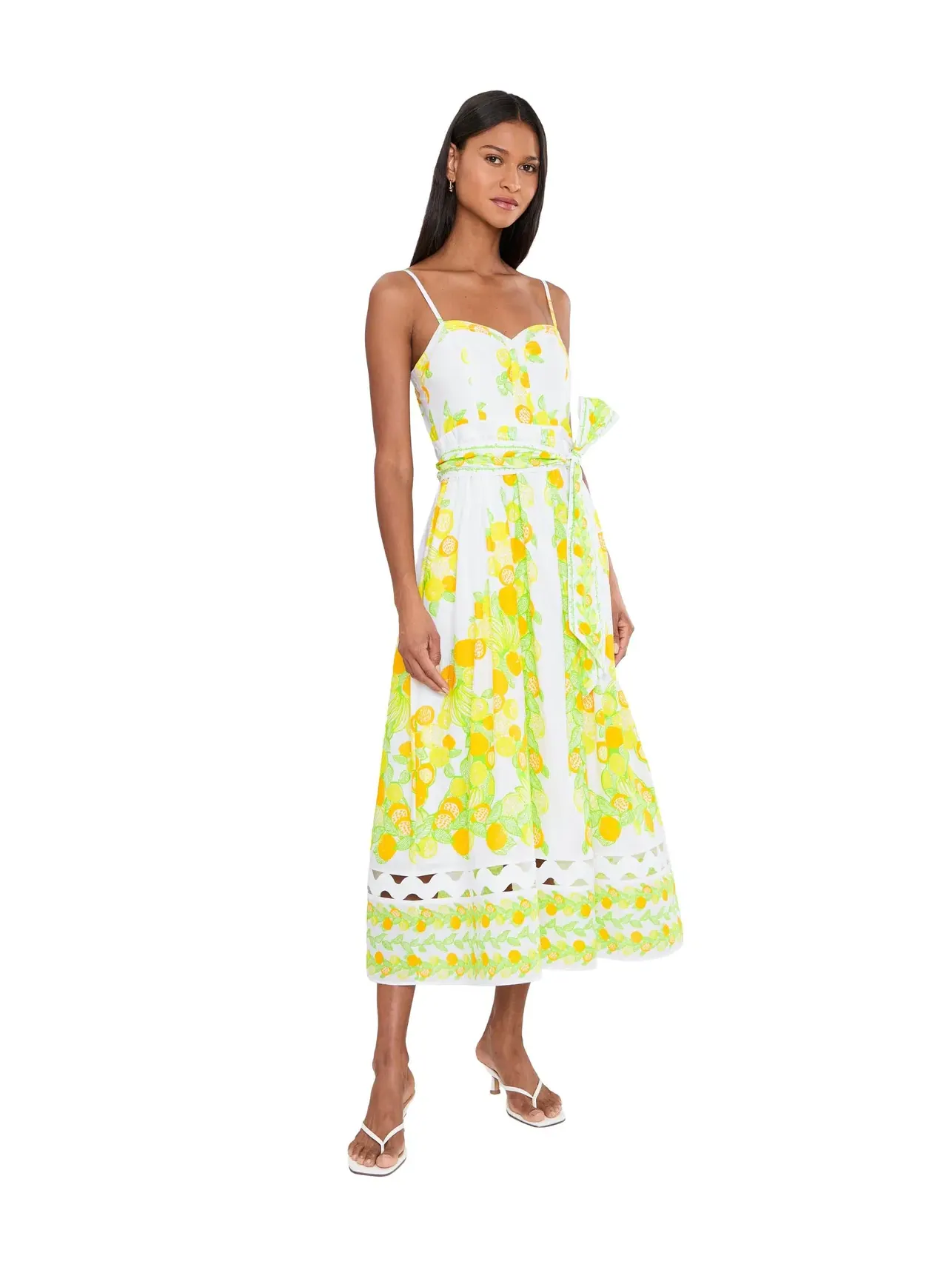 Платье миди Katina Lilly Pulitzer — изображение 1 из 5, белый
