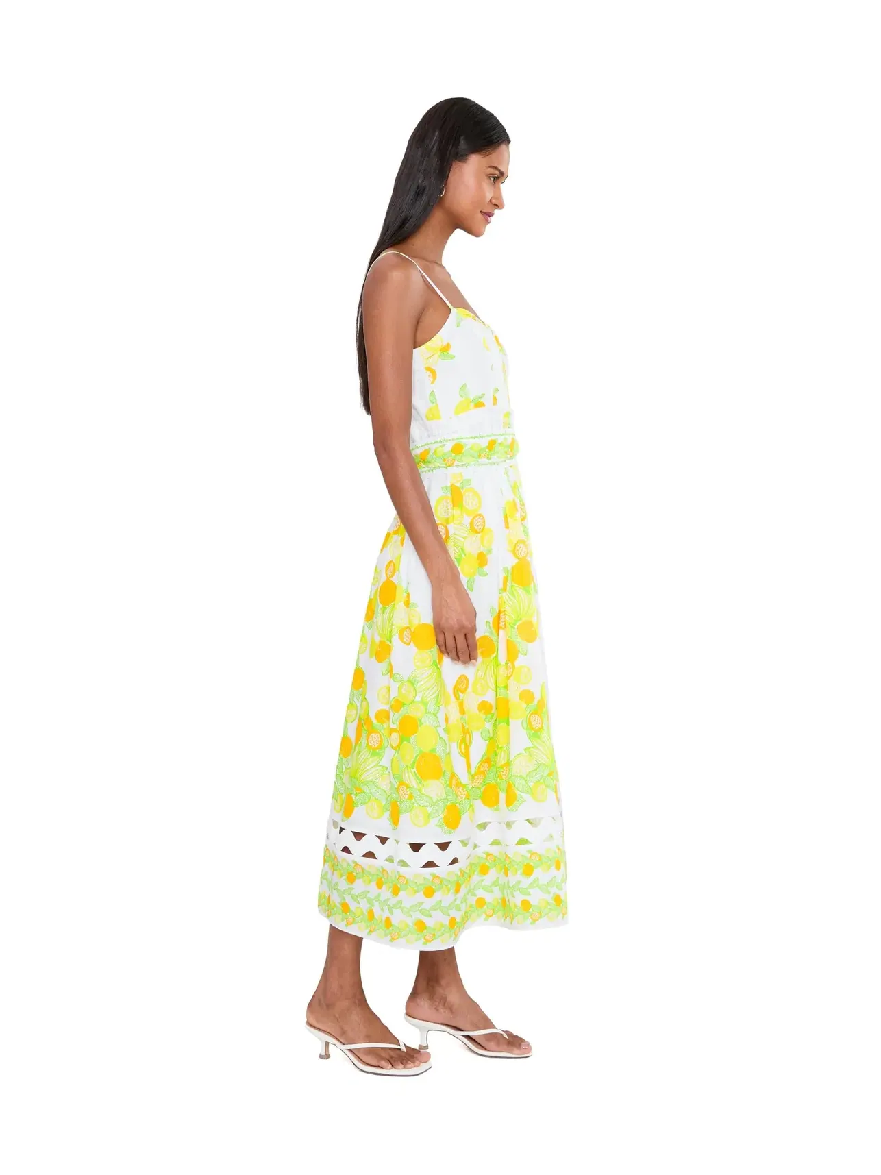 Платье миди Katina Lilly Pulitzer — изображение 3 из 5, белый