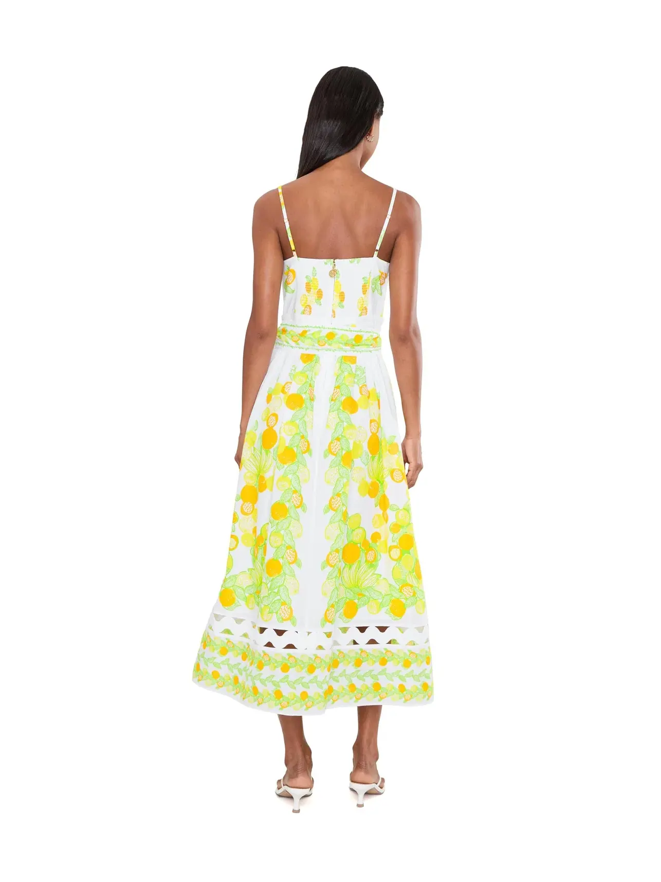 Платье миди Katina Lilly Pulitzer — изображение 4 из 5, белый