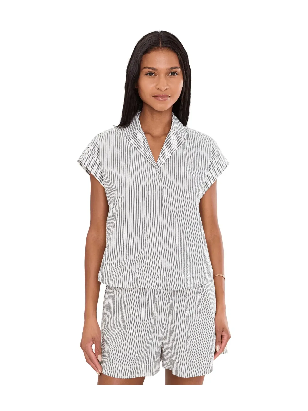 Рубашка Mindy - из жатой ткани. Madewell — изображение 1 из 5