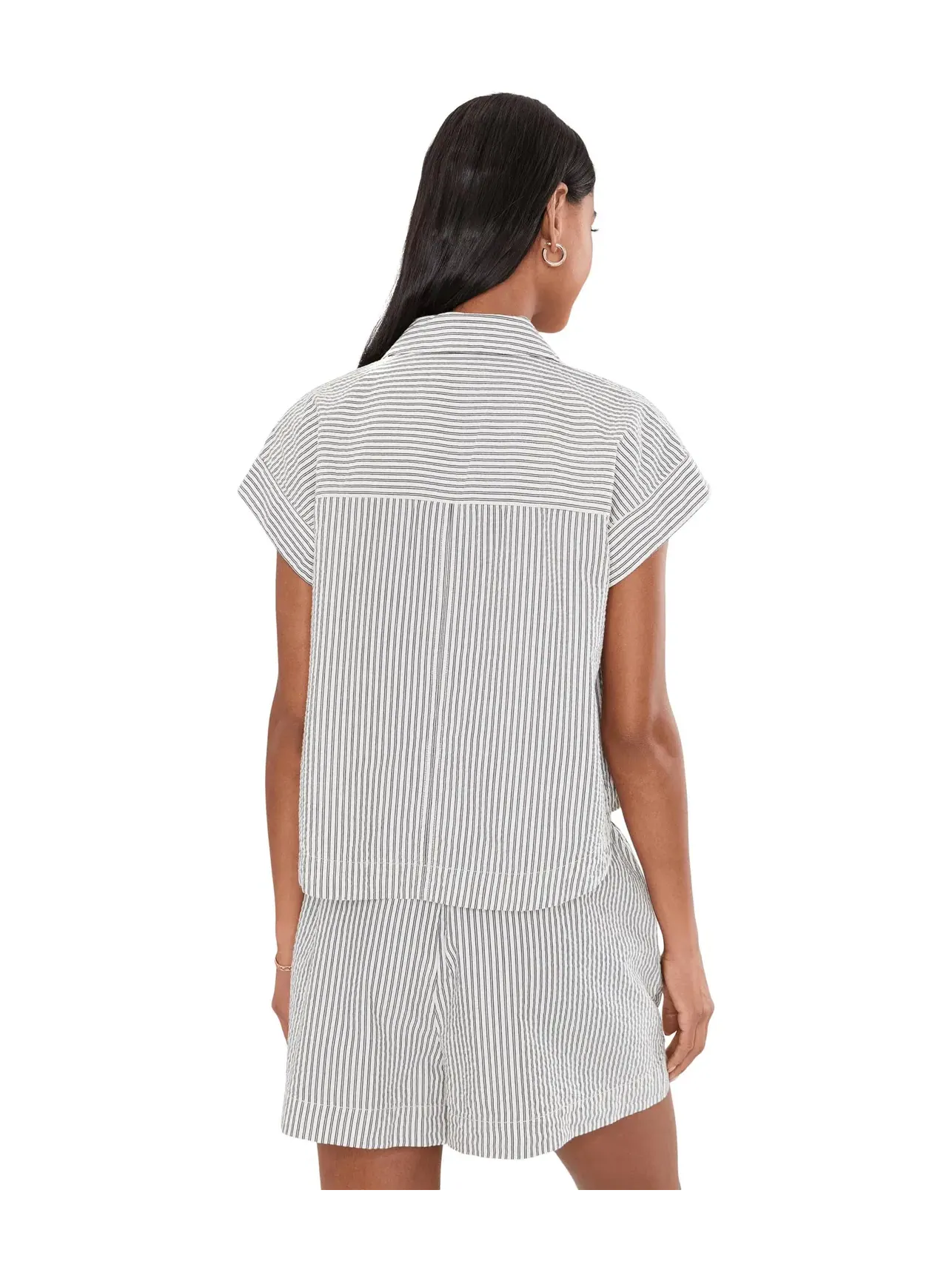 Рубашка Mindy - из жатой ткани. Madewell — изображение 4 из 5