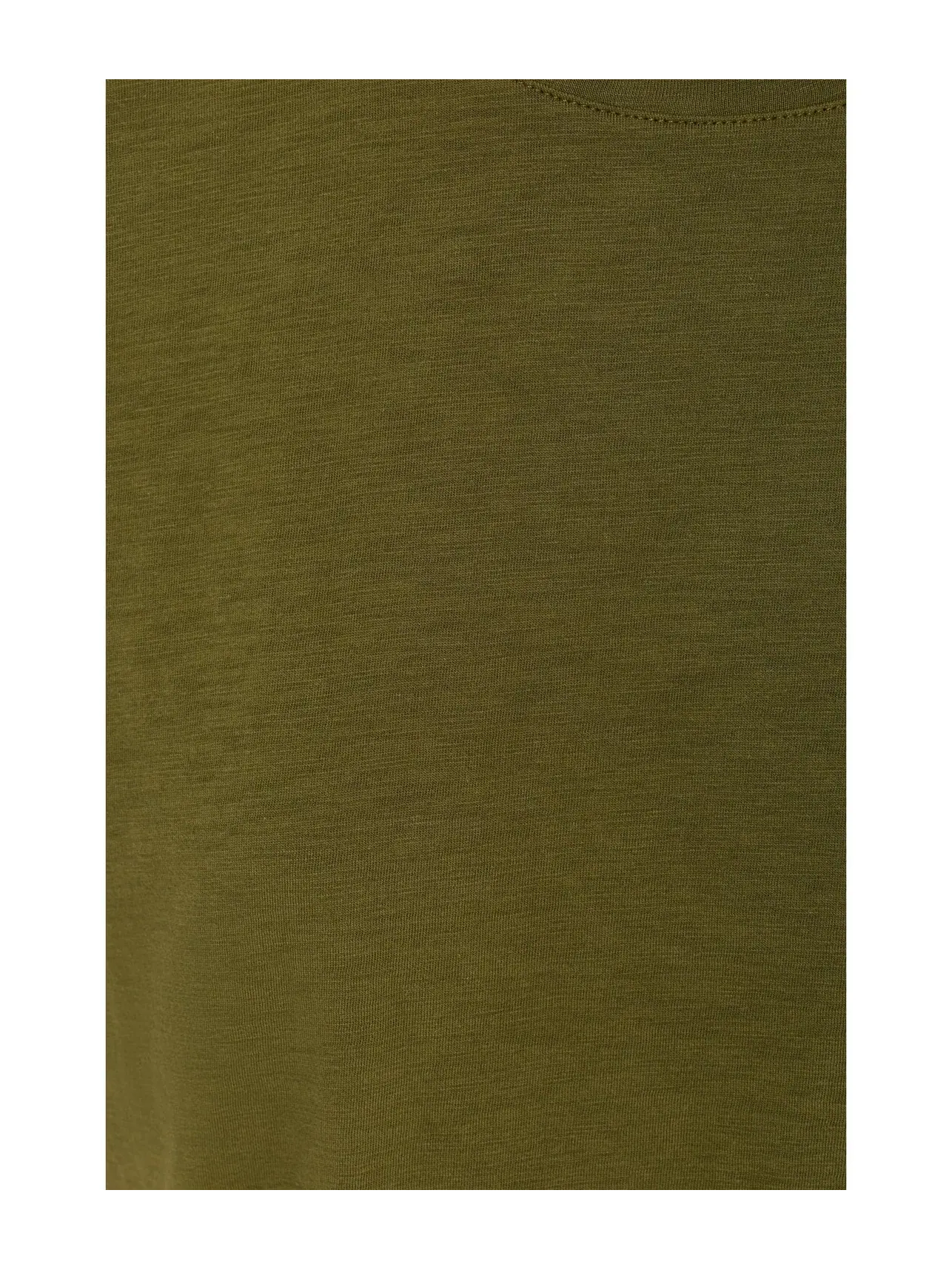 Футболка Bella Tee Slub Madewell — изображение 5 из 5, оливковый