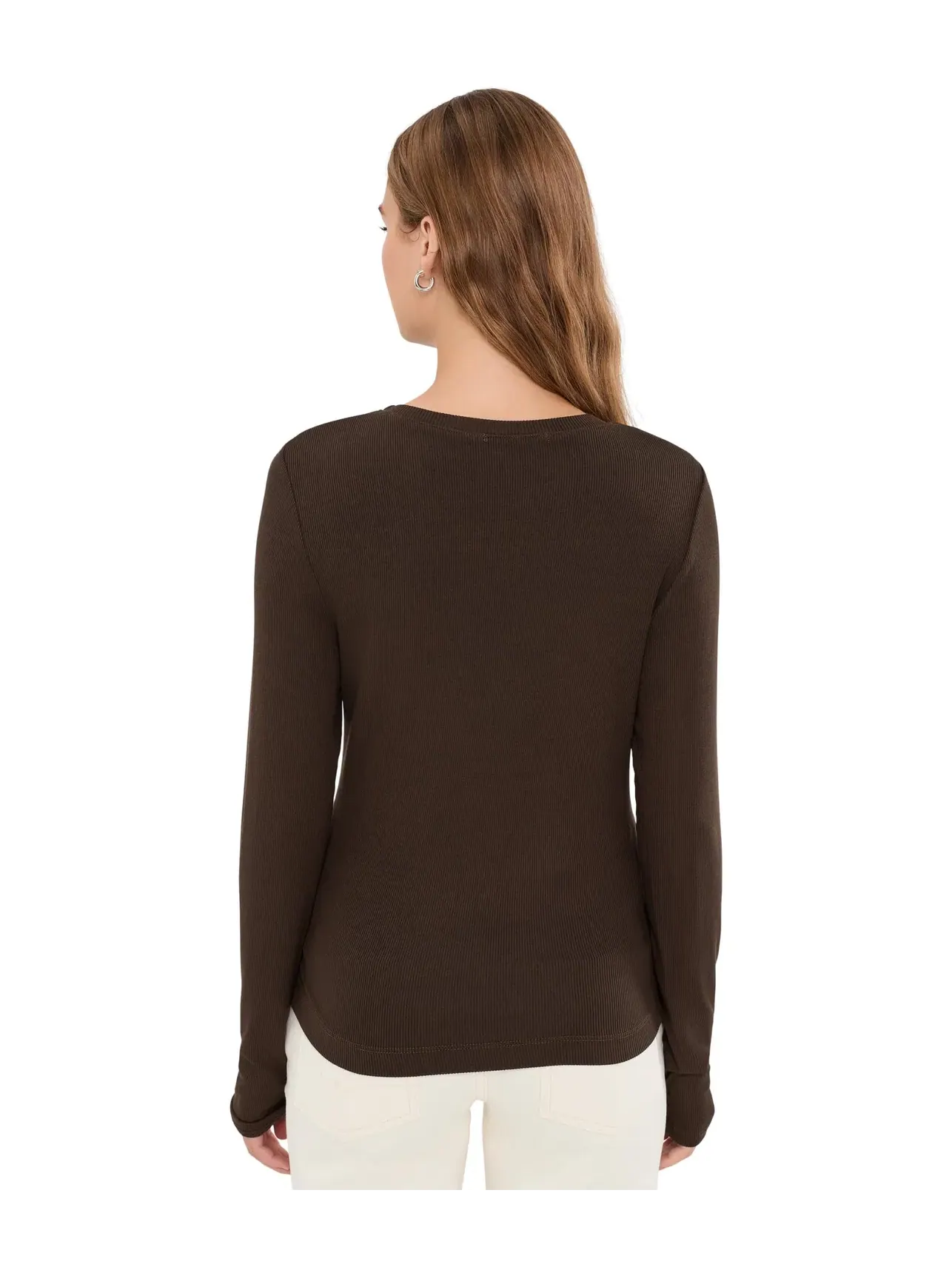 Топ-кроп с круглым вырезом Finn Cropped Crew Neck Michael Stars — изображение 4 из 5, патока