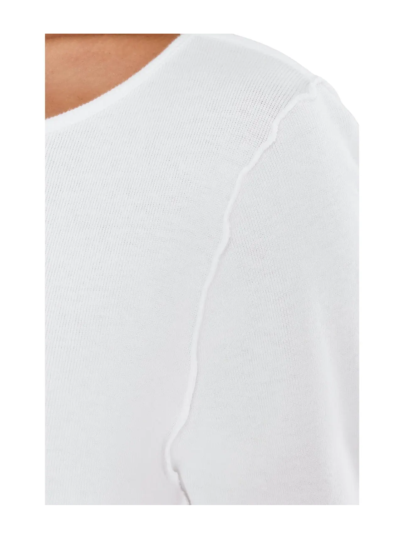 Лонгслив с вырезом лодочка и расклешенными рукавами Kit Flared Sleeve Long Sleeve Boatneck Michael Stars — изображение 5 из 5