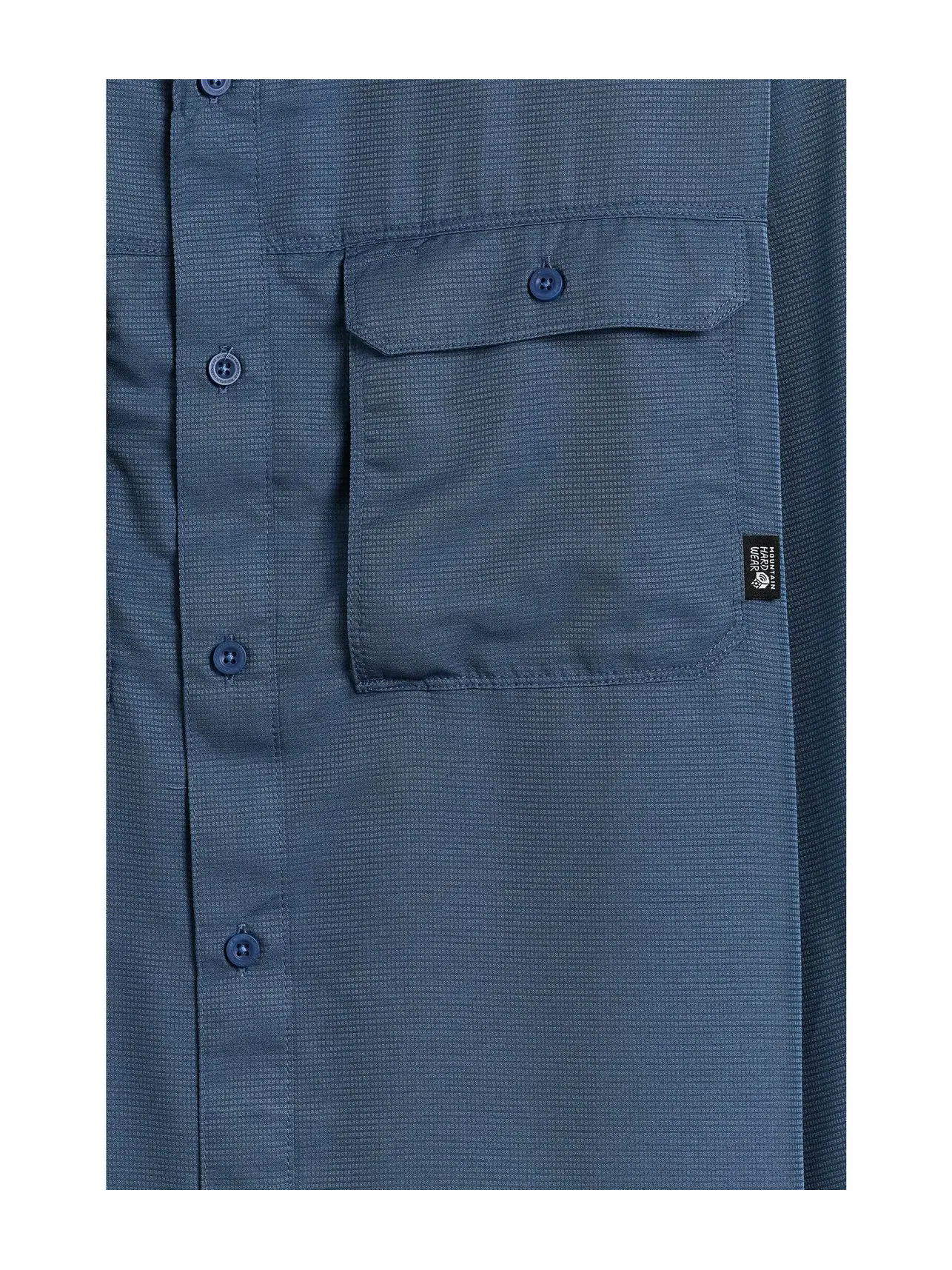 Рубашка с длинным рукавом Tall Canyon Mountain Hardwear — изображение 3 из 3, серебристый