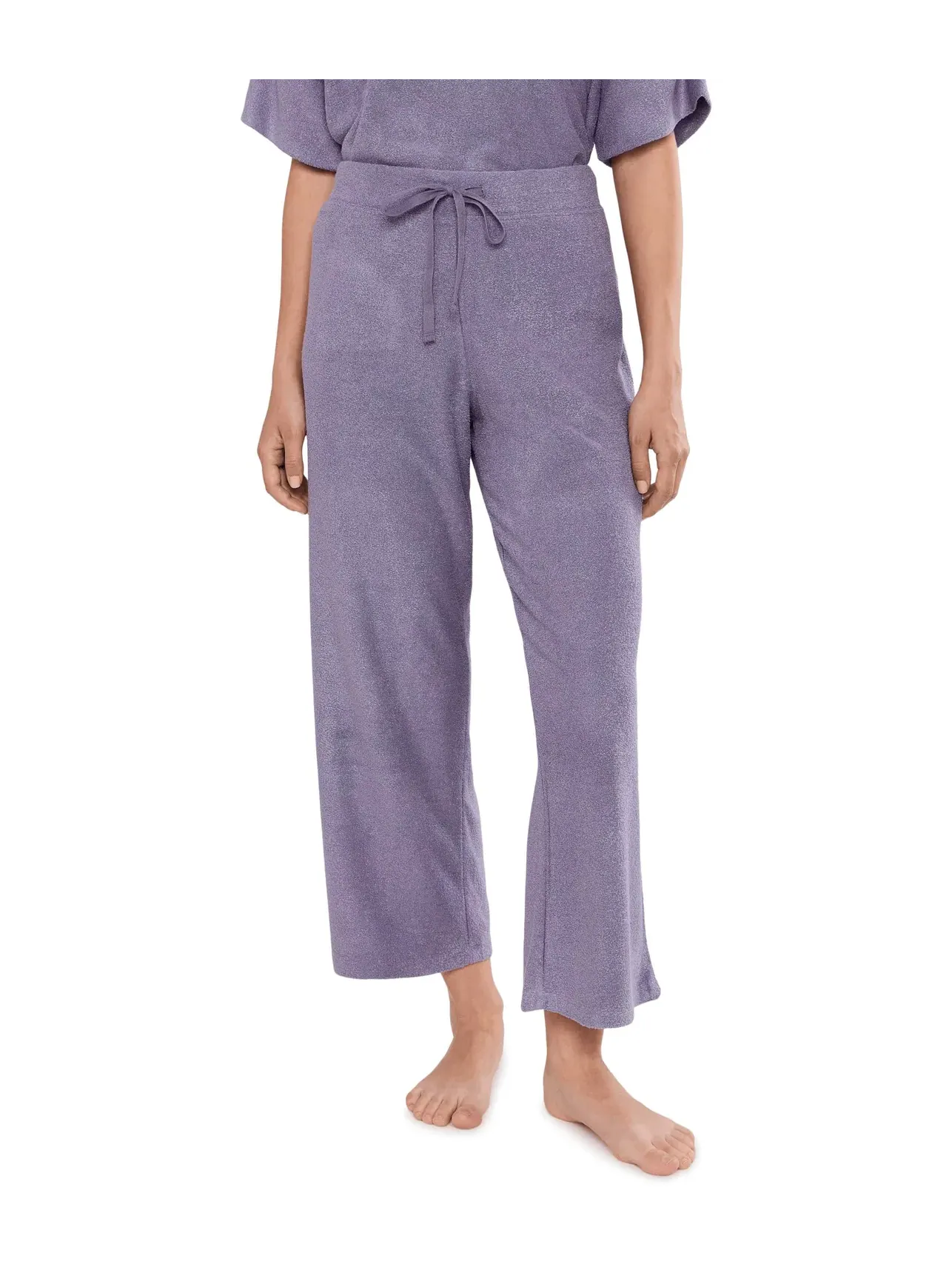 Комплект из топа и брюк Terry Lounge N By Natori — изображение 2 из 5, фиолетовый