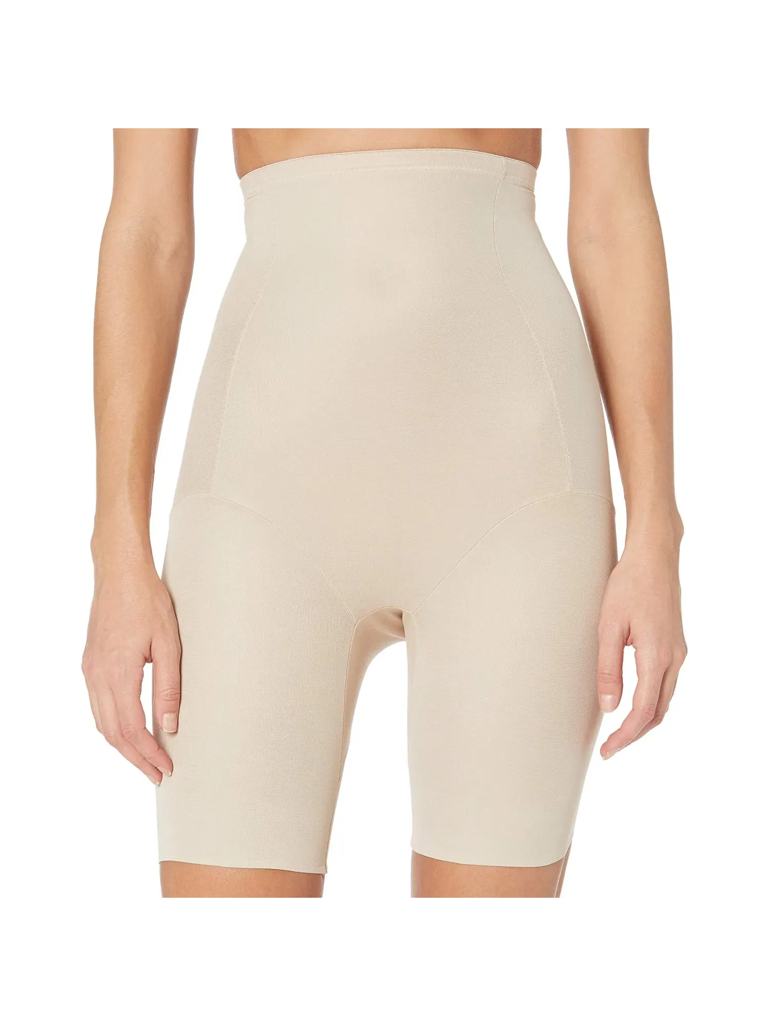Утягивающие шорты с высокой посадкой до бедра Unbelievable Comfort Hi Waist Thigh Slimmer Naomi & Nicole — изображение 1 из 2
