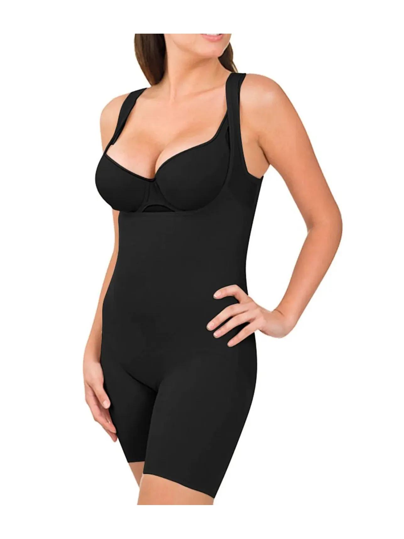 Утягивающий торсетт для бедер Unbelievable Comfort Thigh Slimming Torsette Naomi & Nicole — изображение 1 из 1, черный