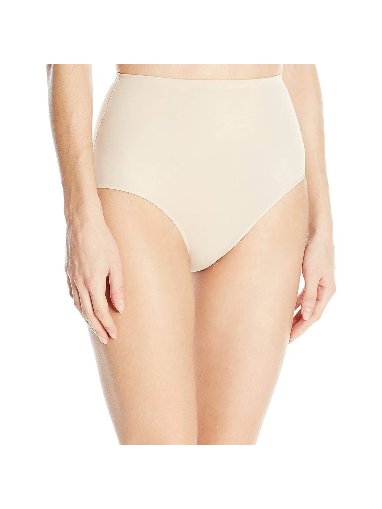 Комфортные трусы с плотной резинкой на талии Comfortable Firm Waistline Brief Naomi & Nicole — изображение 1 из 2, бежевый