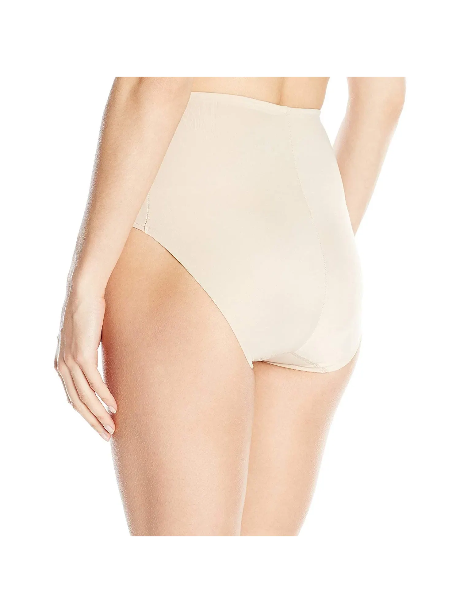 Комфортные трусы с плотной резинкой на талии Comfortable Firm Waistline Brief Naomi & Nicole — изображение 2 из 2, бежевый