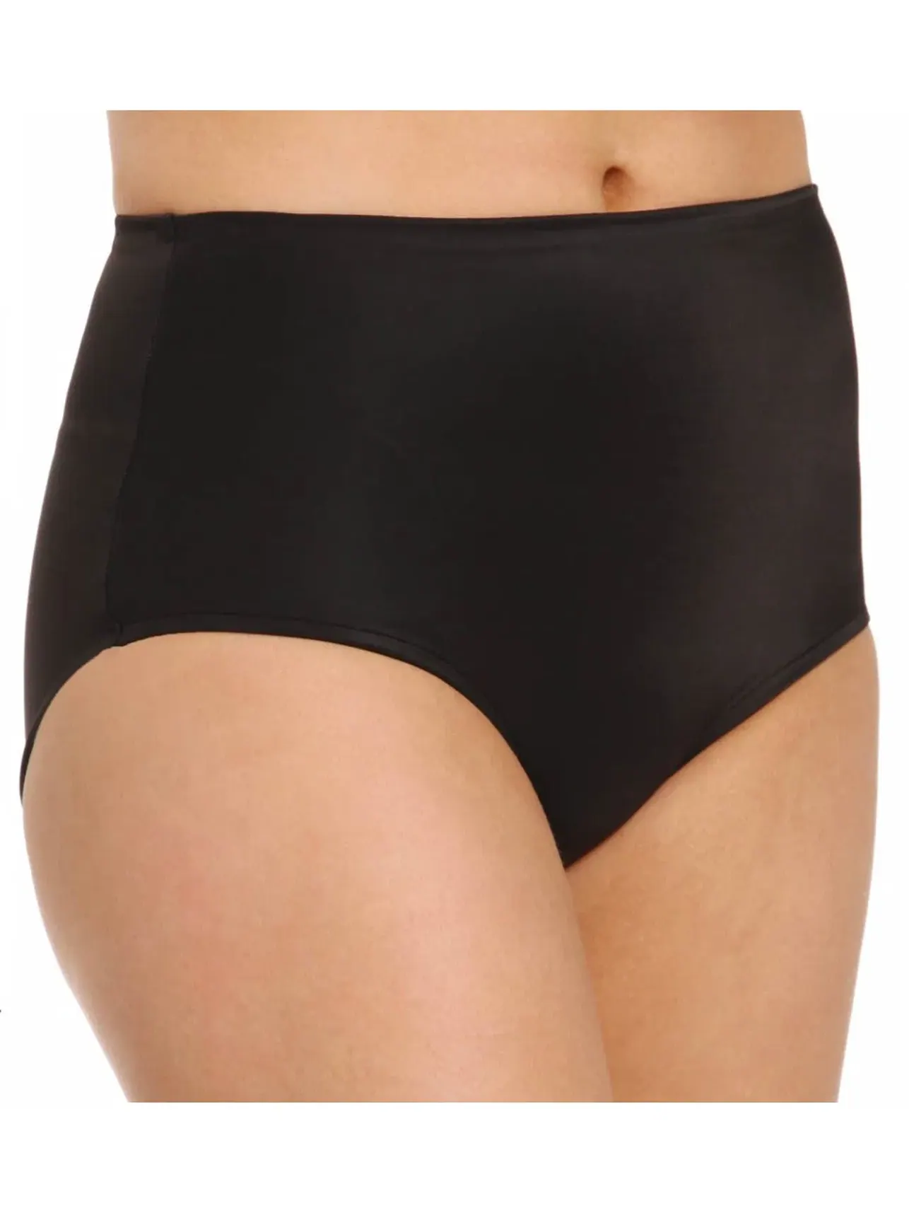 Комфортные трусы с плотной резинкой на талии Comfortable Firm Waistline Brief Naomi & Nicole — изображение 1 из 1, черный