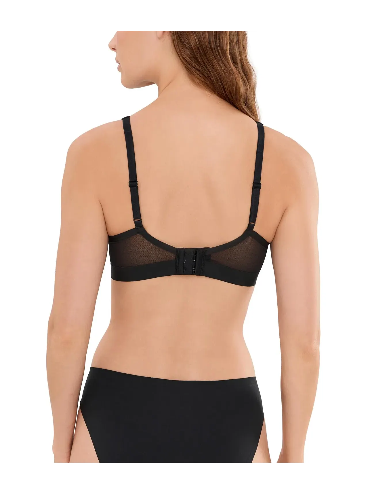 Бюстгальтер-пуш-ап под футболку True Zen Plunge T-Shirt Bra Natori — изображение 3 из 4, черный
