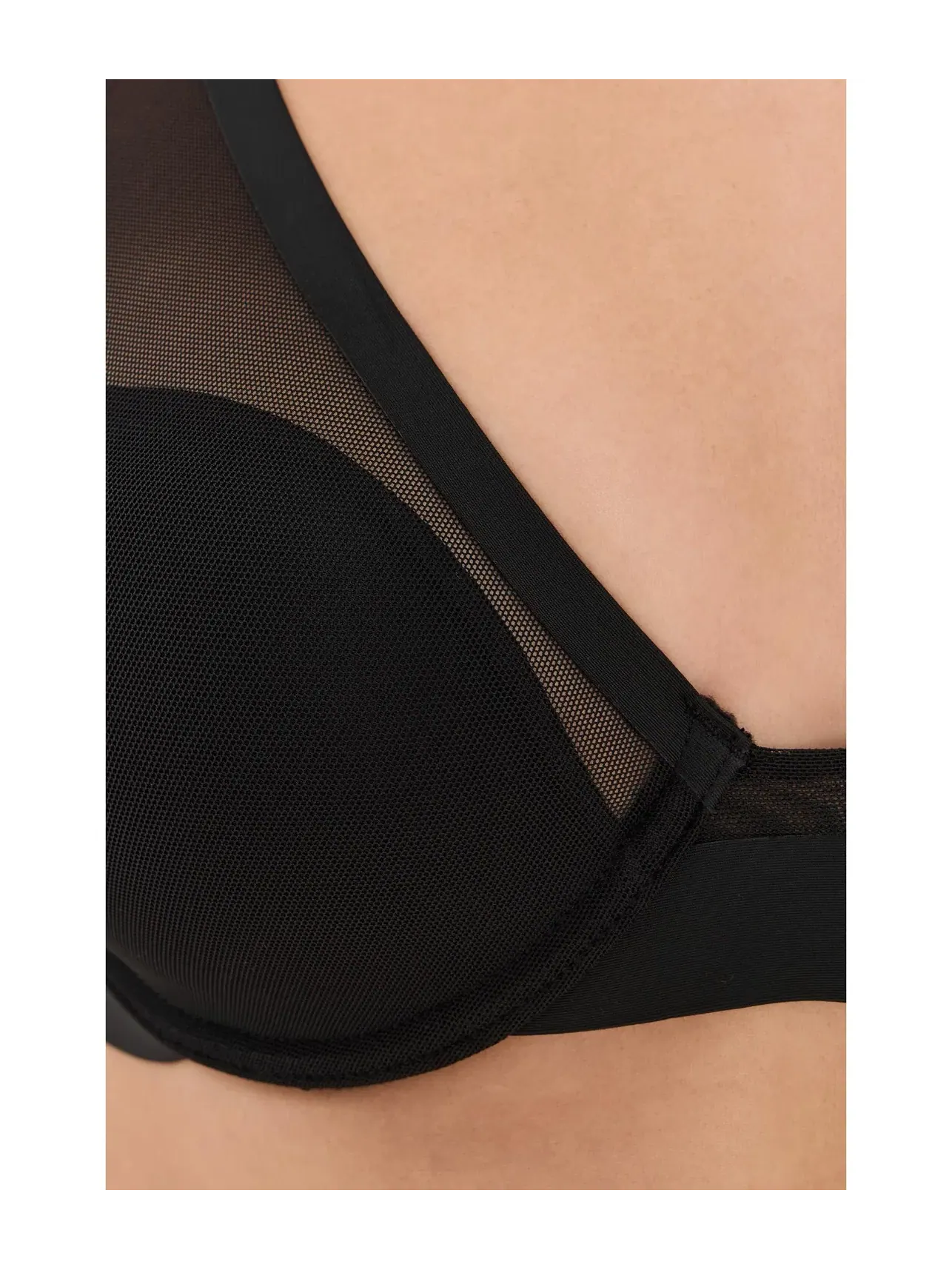 Бюстгальтер-пуш-ап под футболку True Zen Plunge T-Shirt Bra Natori — изображение 4 из 4, черный