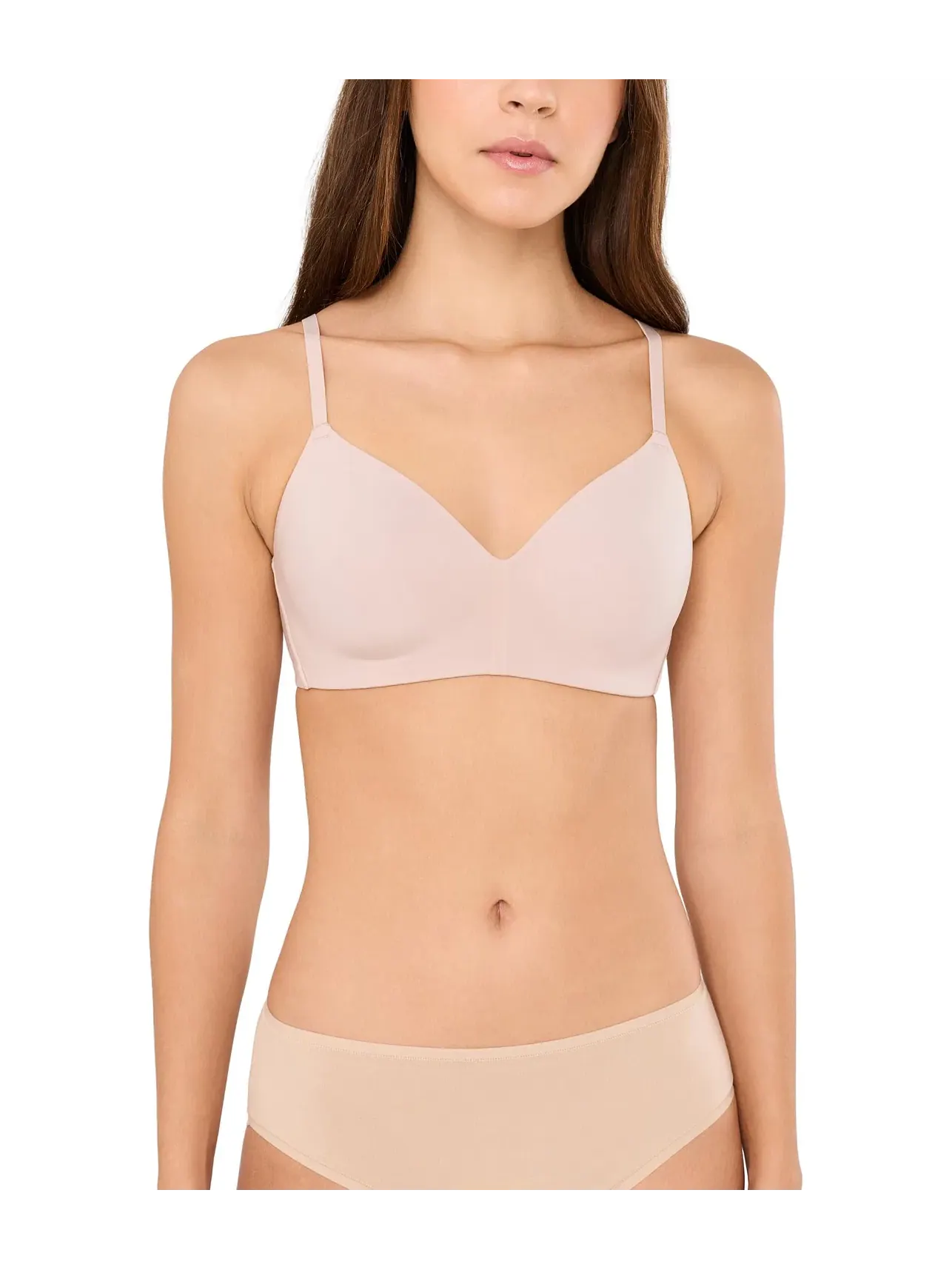 Бюстгальтер без косточек с регулируемой спинкой Cloud Comfort Convertible Back Smoothing Wireless Bra Natori
