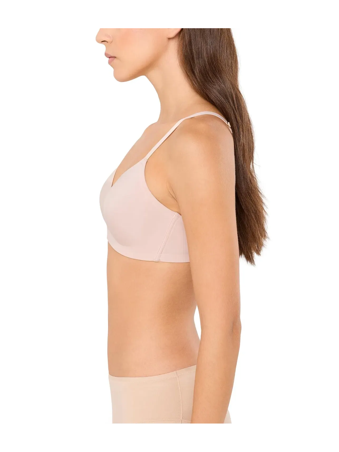Бюстгальтер без косточек с регулируемой спинкой Cloud Comfort Convertible Back Smoothing Wireless Bra Natori