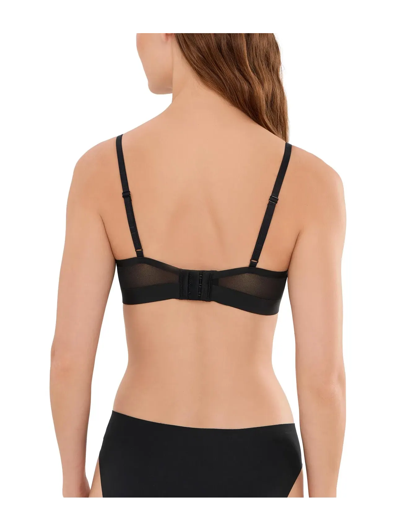 Бюстгальтер-балконет на косточках True Zen Balconette Underwire Natori — изображение 3 из 4, черный