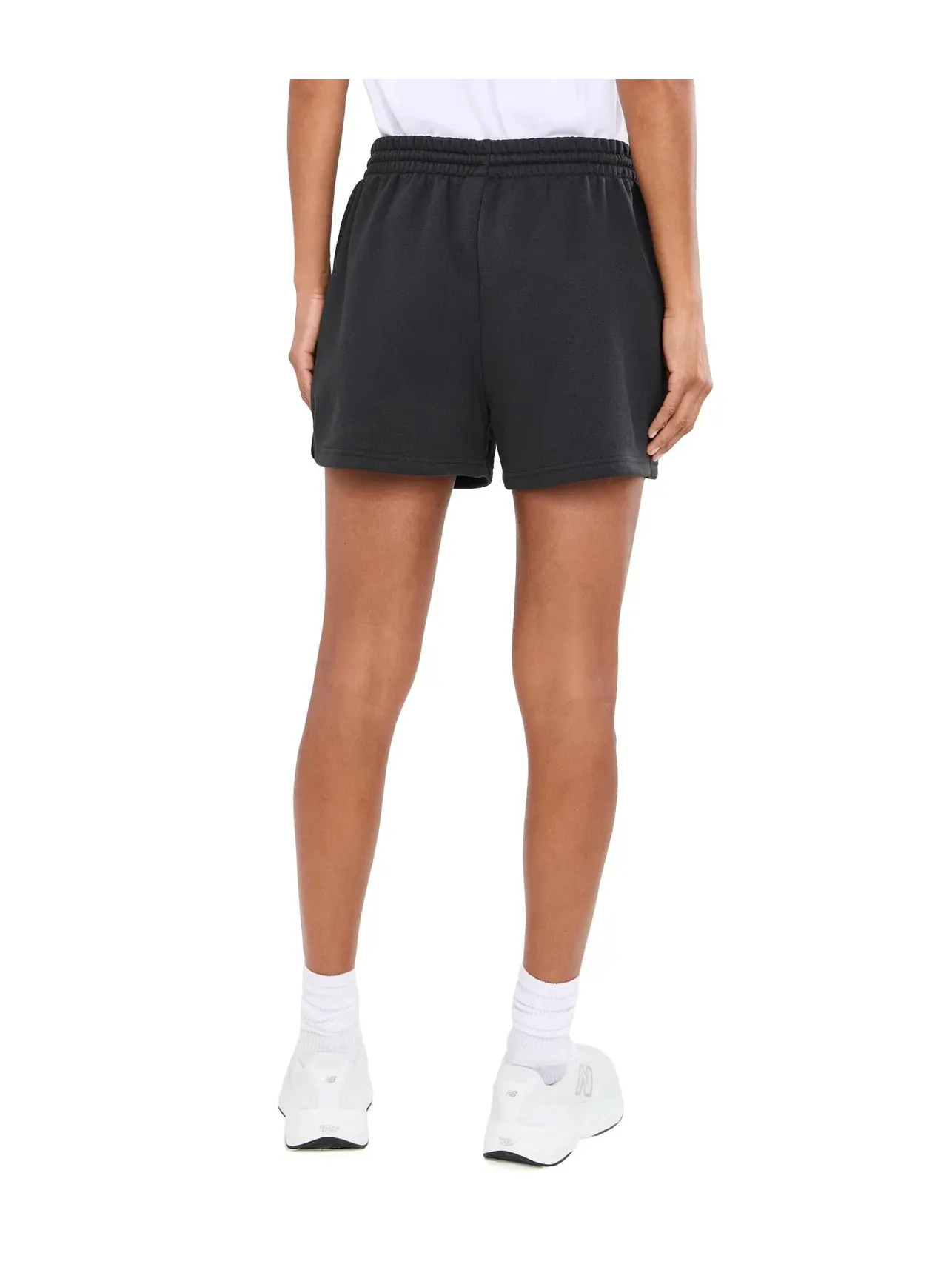 Спортивные флисовые шорты Sport Essentials New Balance — изображение 4 из 5, черный