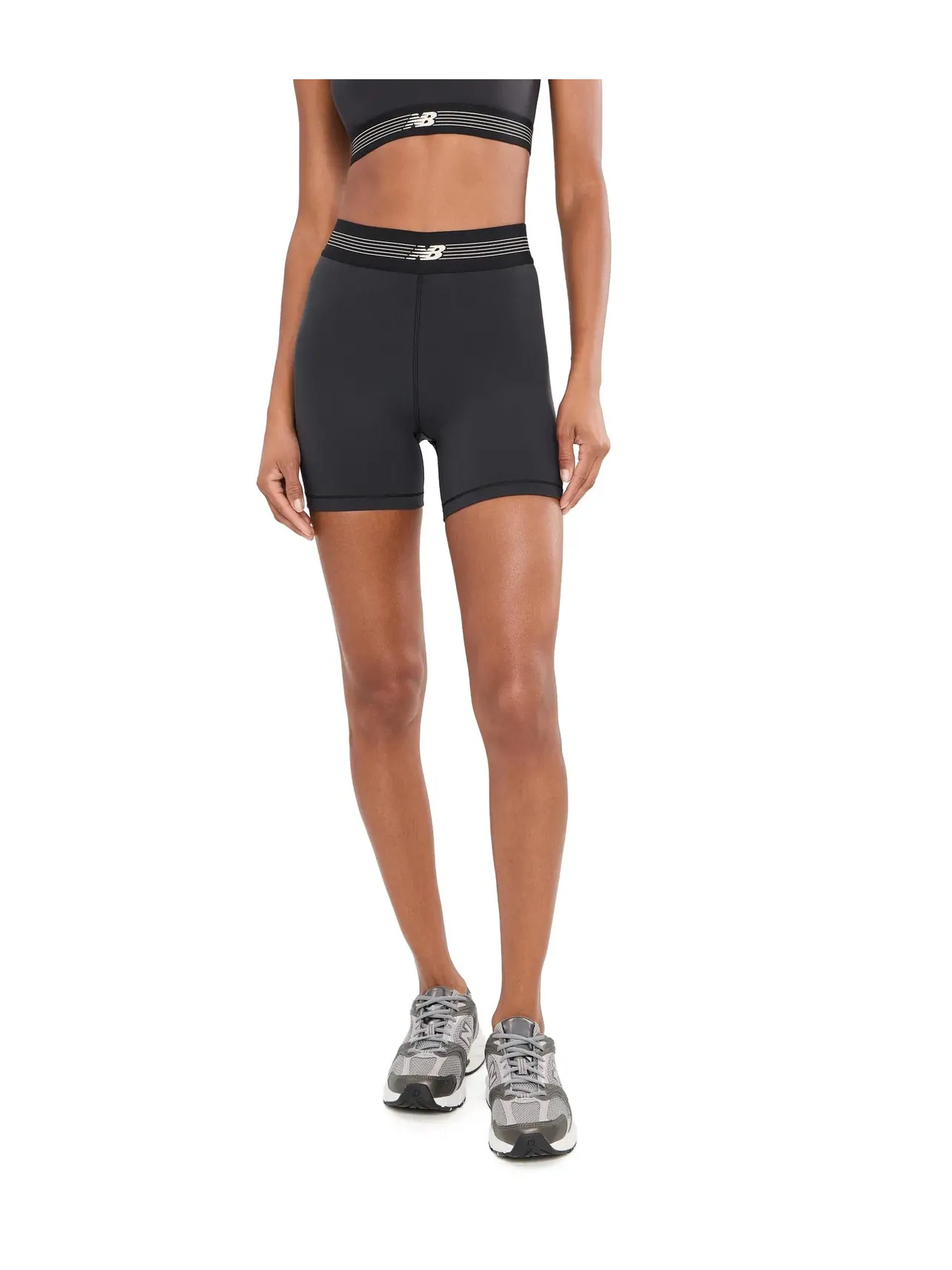 Шорты 5" AC Fitted Shorts New Balance — изображение 1 из 5, черный