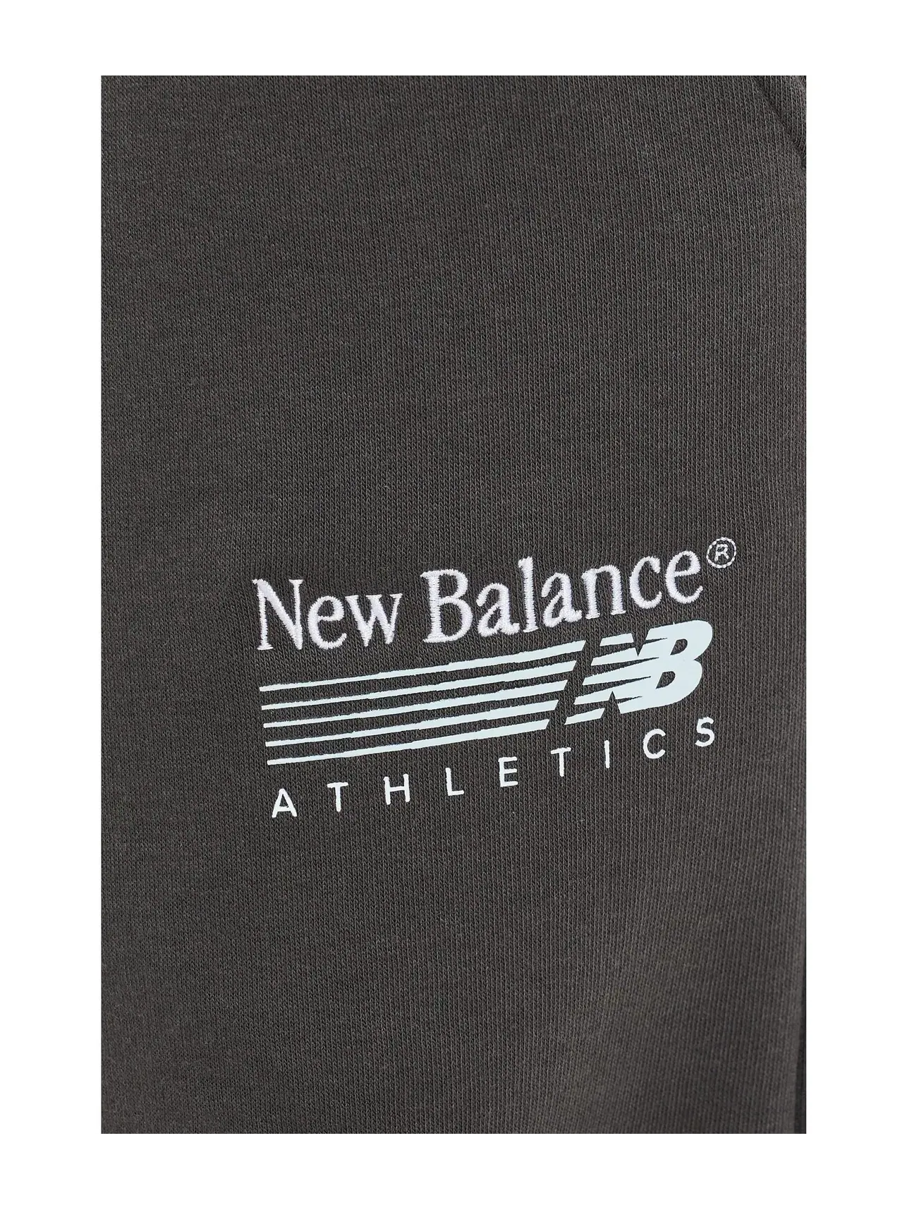 Брюки флисовые Trackside Fleece Pants New Balance — изображение 5 из 5, черный