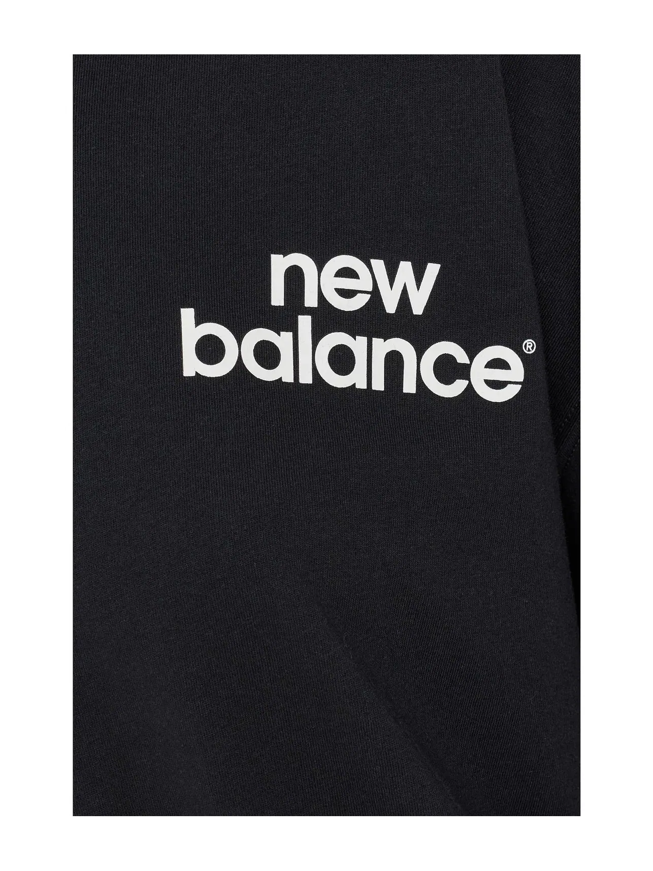 Интеллектуальная футболка свободного кроя New Balance — изображение 5 из 5, черный