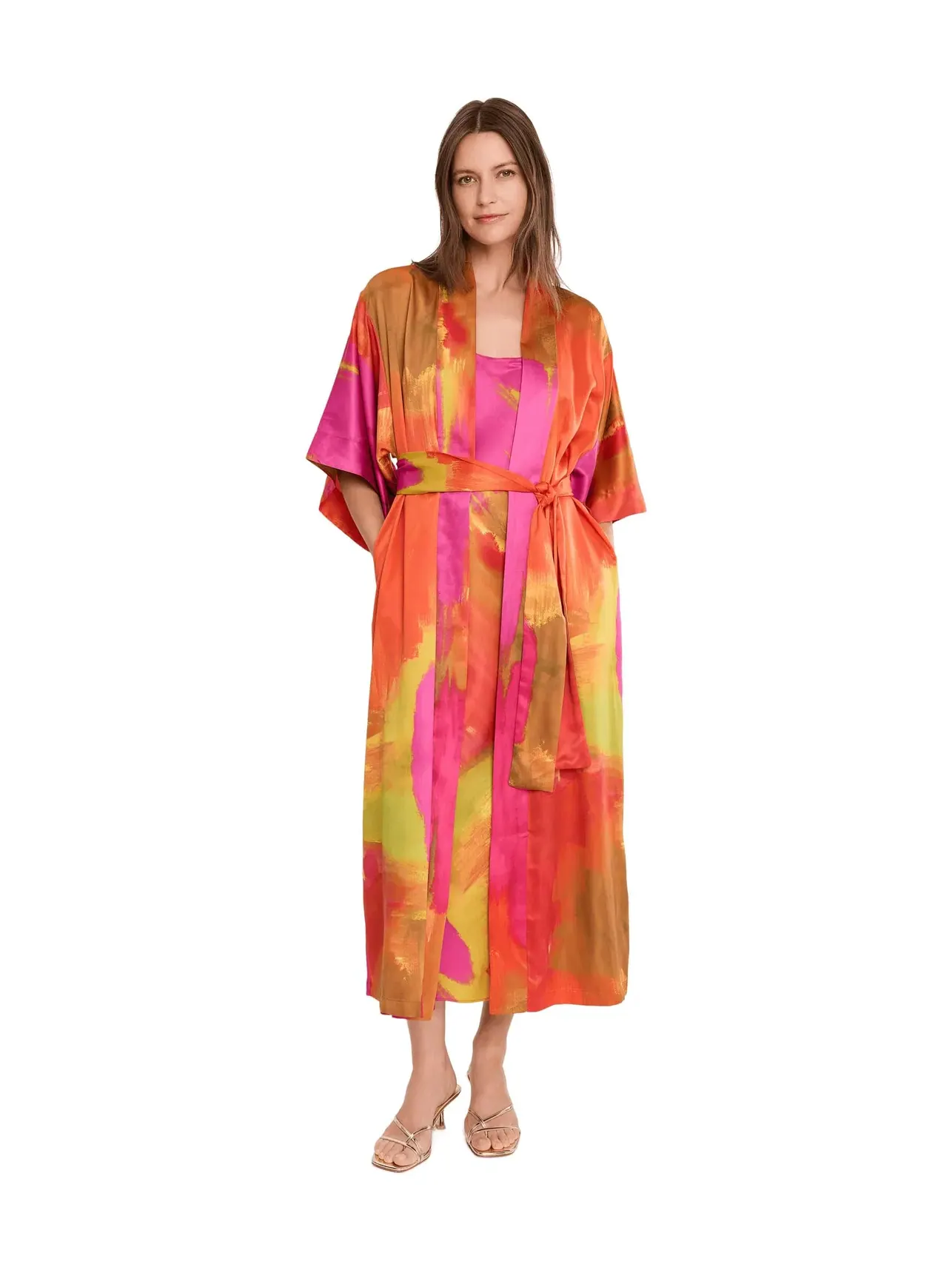 Халат Soleil Robe Natori — изображение 2 из 5, мульти