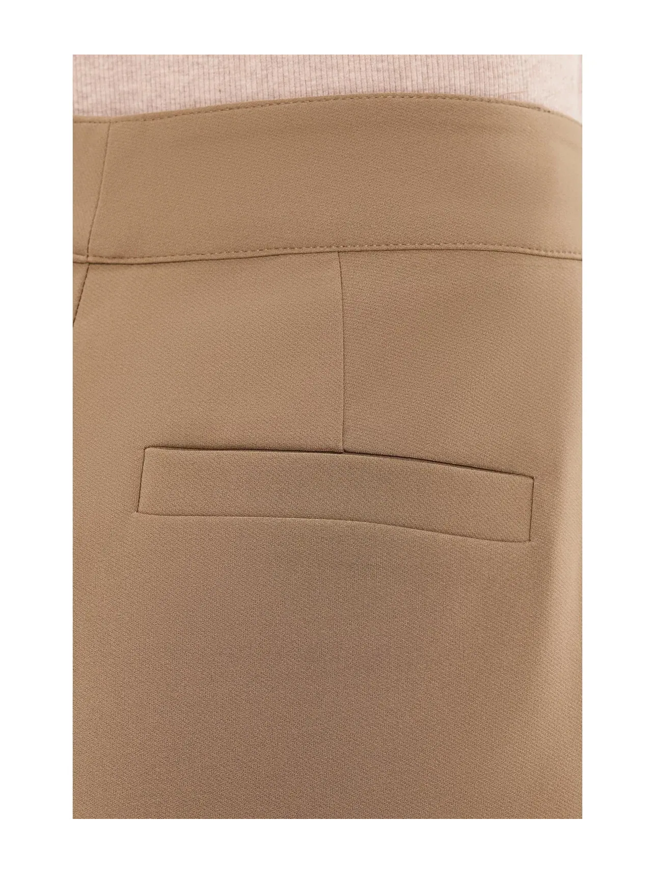 Брюки Clarendon Sleek Stretch с манжетами до щиколотки Nic+Zoe — изображение 5 из 5, коричневый