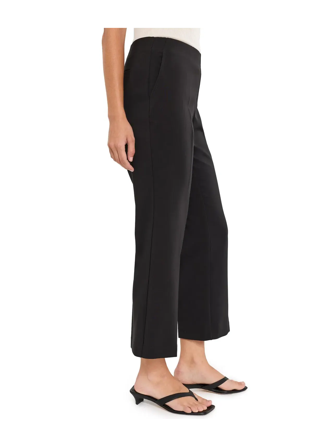 Брюки Plaza Demi Boot Sleek Stretch Pants, размер 28 (миниатюрный). Nic+Zoe — изображение 3 из 5, черный
