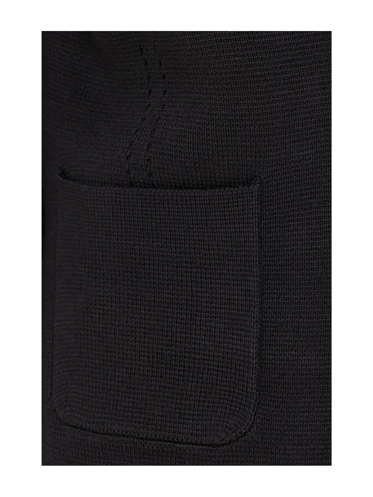 Элегантный вязаный блейзер по фигуре, размер петит Petite Elegant Knit Tailored Blazer Nic+Zoe — изображение 5 из 5, черный
