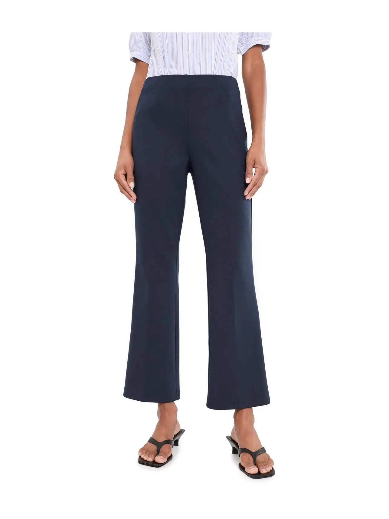 Брюки 28" Berkeley Boot Ponte Pants Nic+Zoe — изображение 1 из 5, темный индиго