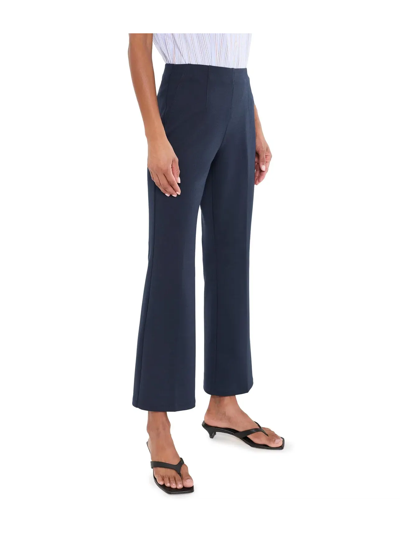 Брюки 28" Berkeley Boot Ponte Pants Nic+Zoe — изображение 3 из 5, темный индиго