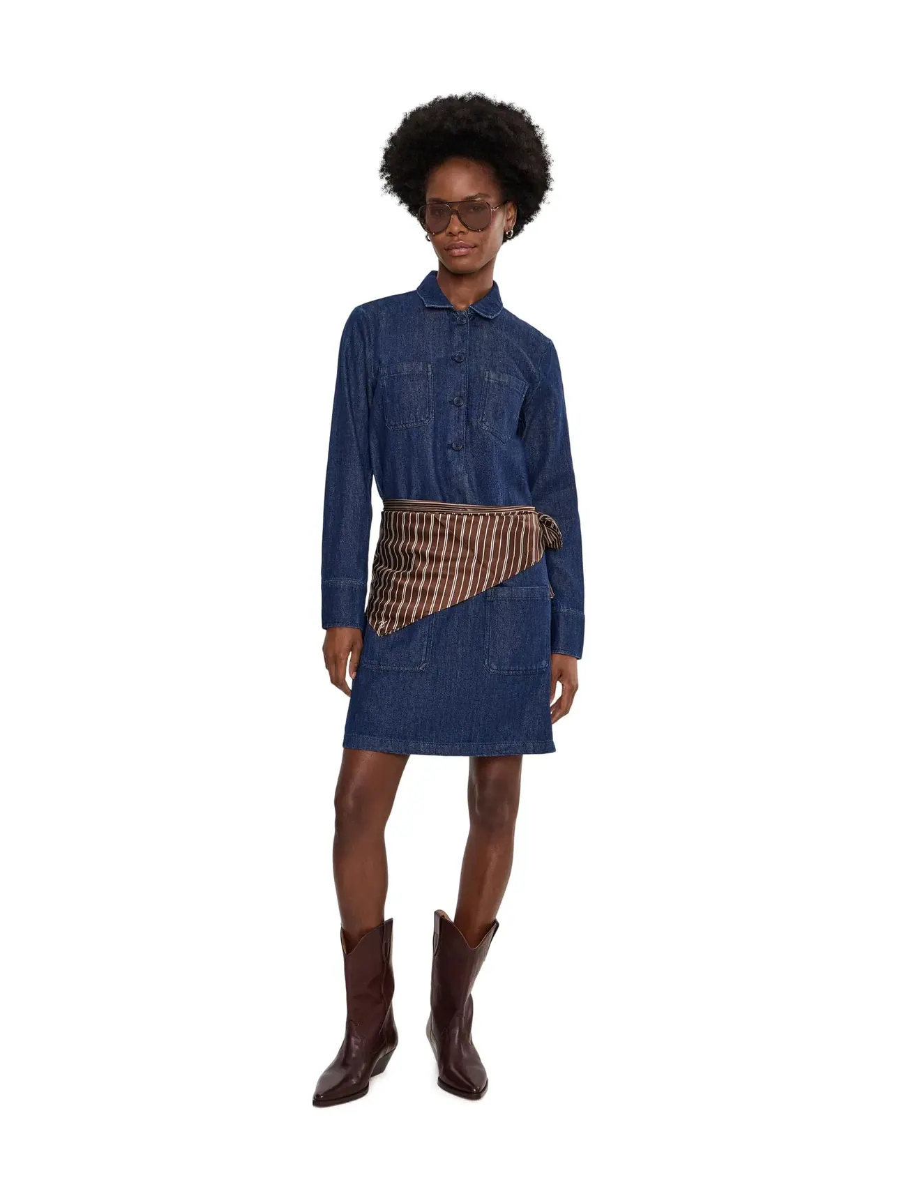 Платье Denim Mae Nic+Zoe — изображение 2 из 5, черный