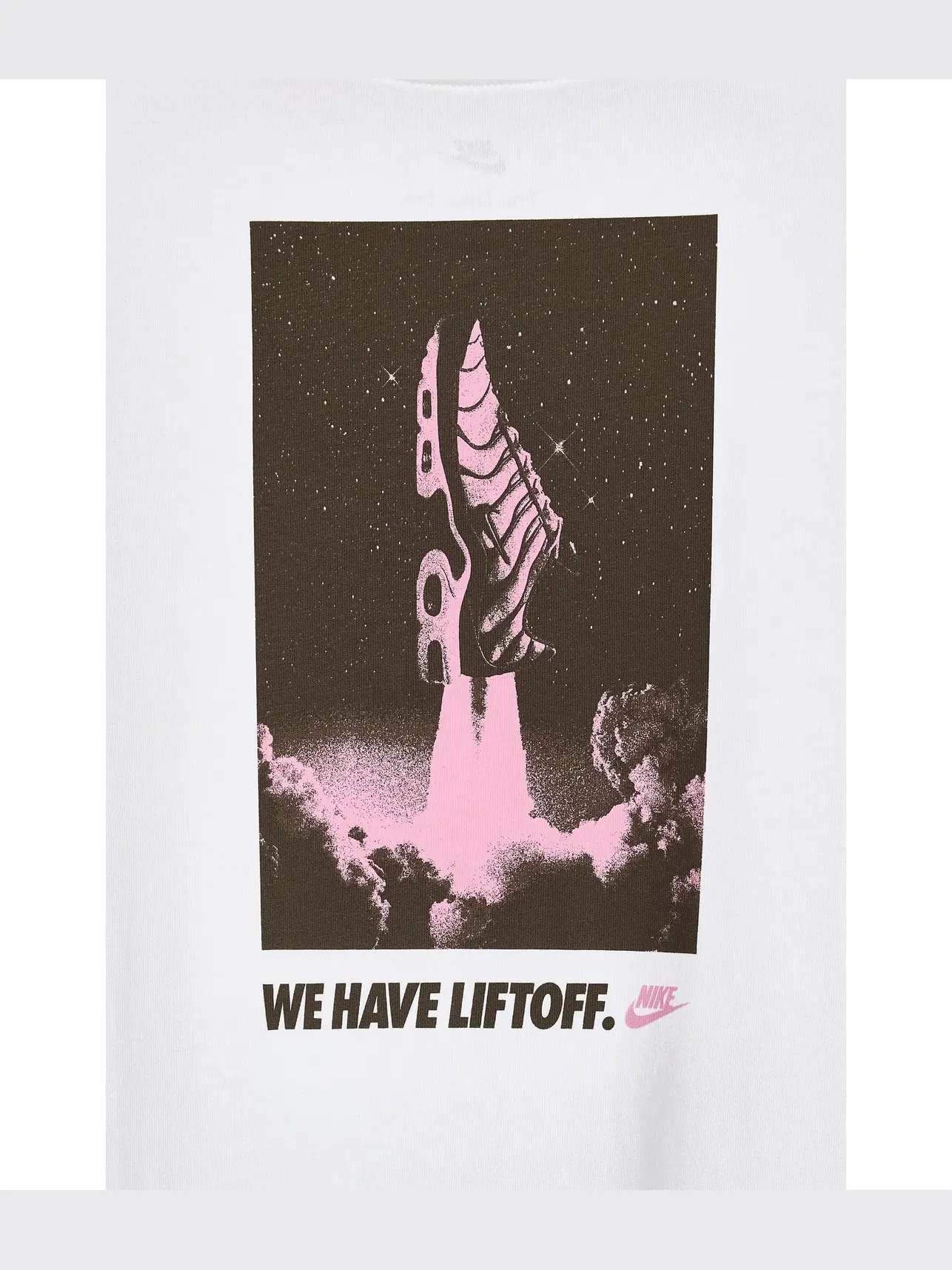 Спортивная футболка с фотопринтом Lift Off (для маленьких и больших детей) Nike Kids — изображение 3 из 3, белый