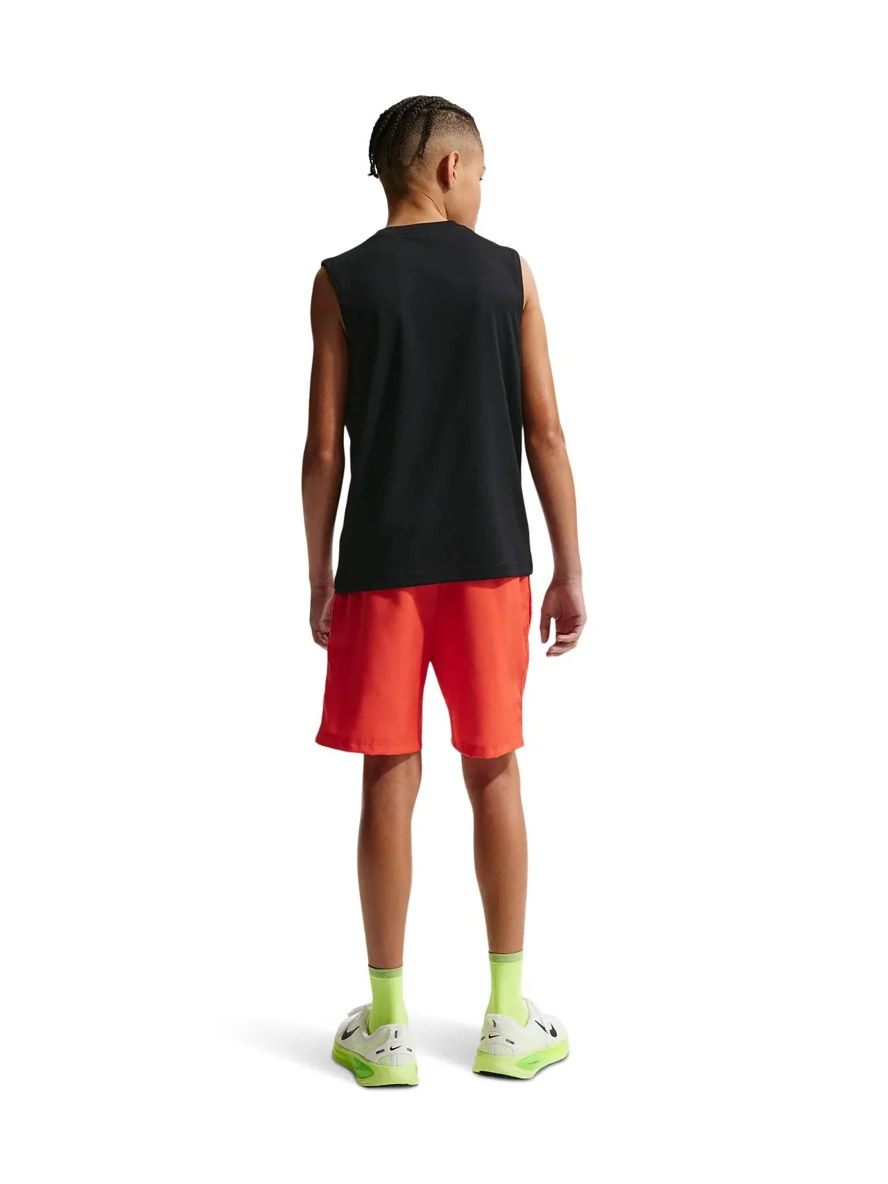 Спортивный топ без рукавов Multi Dri-FIT Sleeveless Top (для маленьких и больших детей) Nike Kids — изображение 2 из 5