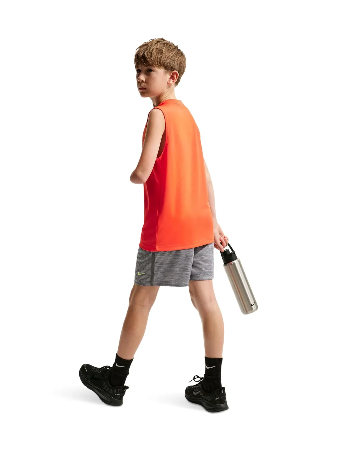 Спортивный топ без рукавов Multi Dri-FIT Sleeveless Top (для маленьких и больших детей) Nike Kids — изображение 2 из 5