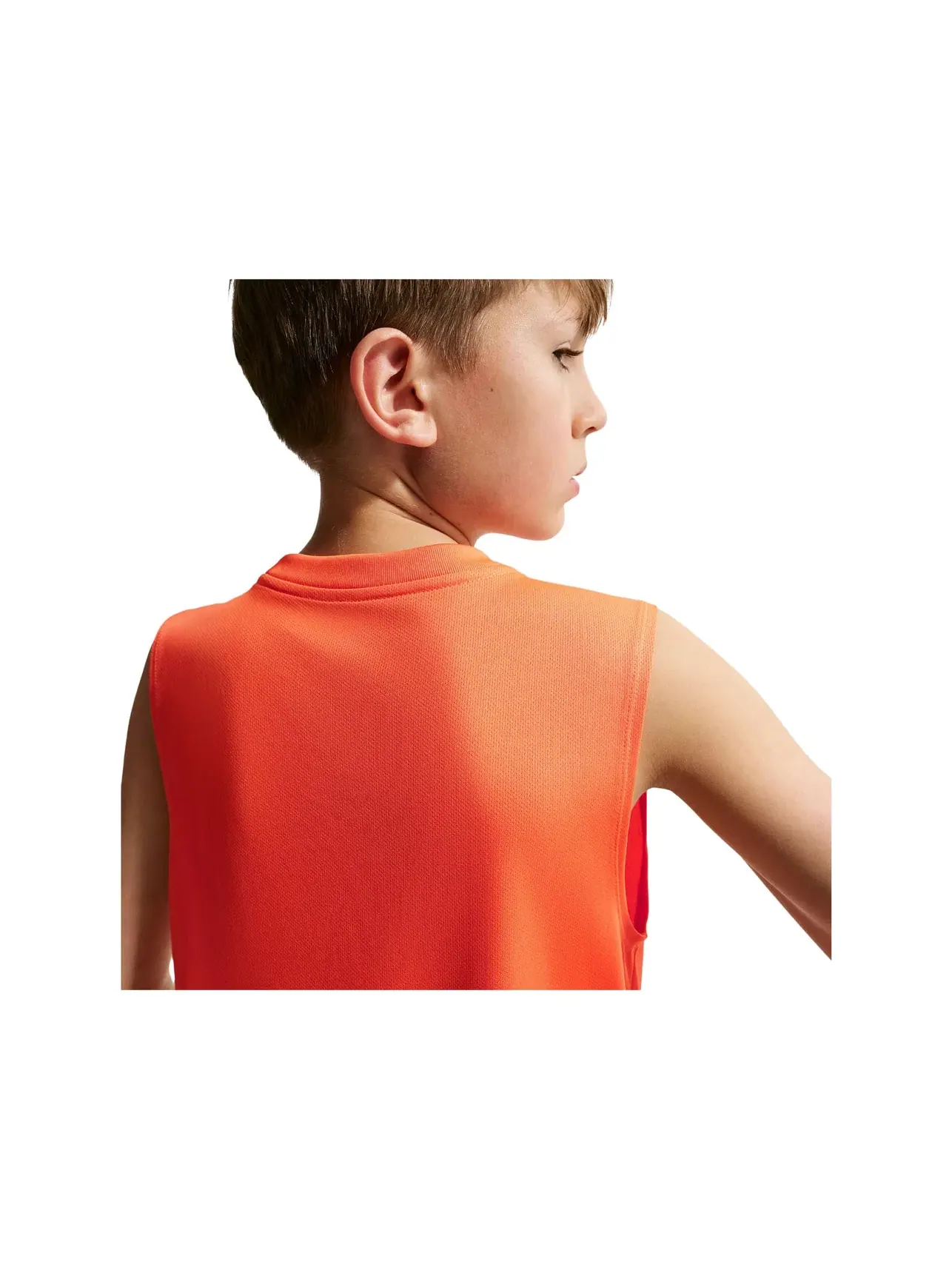 Спортивный топ без рукавов Multi Dri-FIT Sleeveless Top (для маленьких и больших детей) Nike Kids — изображение 5 из 5