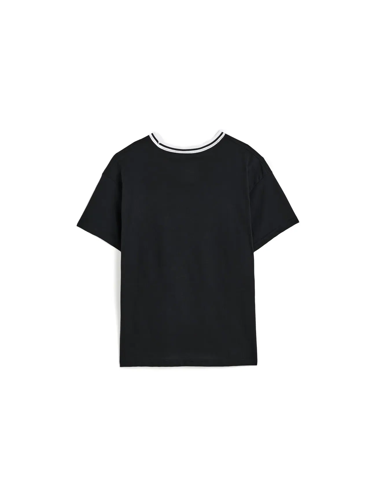 Футболка Dri-FIT Total 90 (для маленьких и больших детей) Nike Kids — изображение 2 из 3, черный