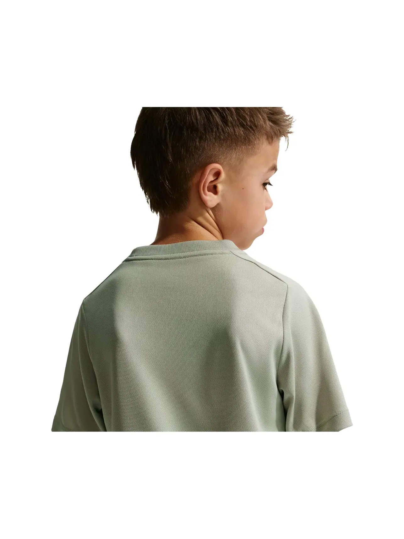 Футболка с коротким рукавом Multi Dri-FIT (для маленьких и больших детей) Nike Kids — изображение 5 из 5, белый