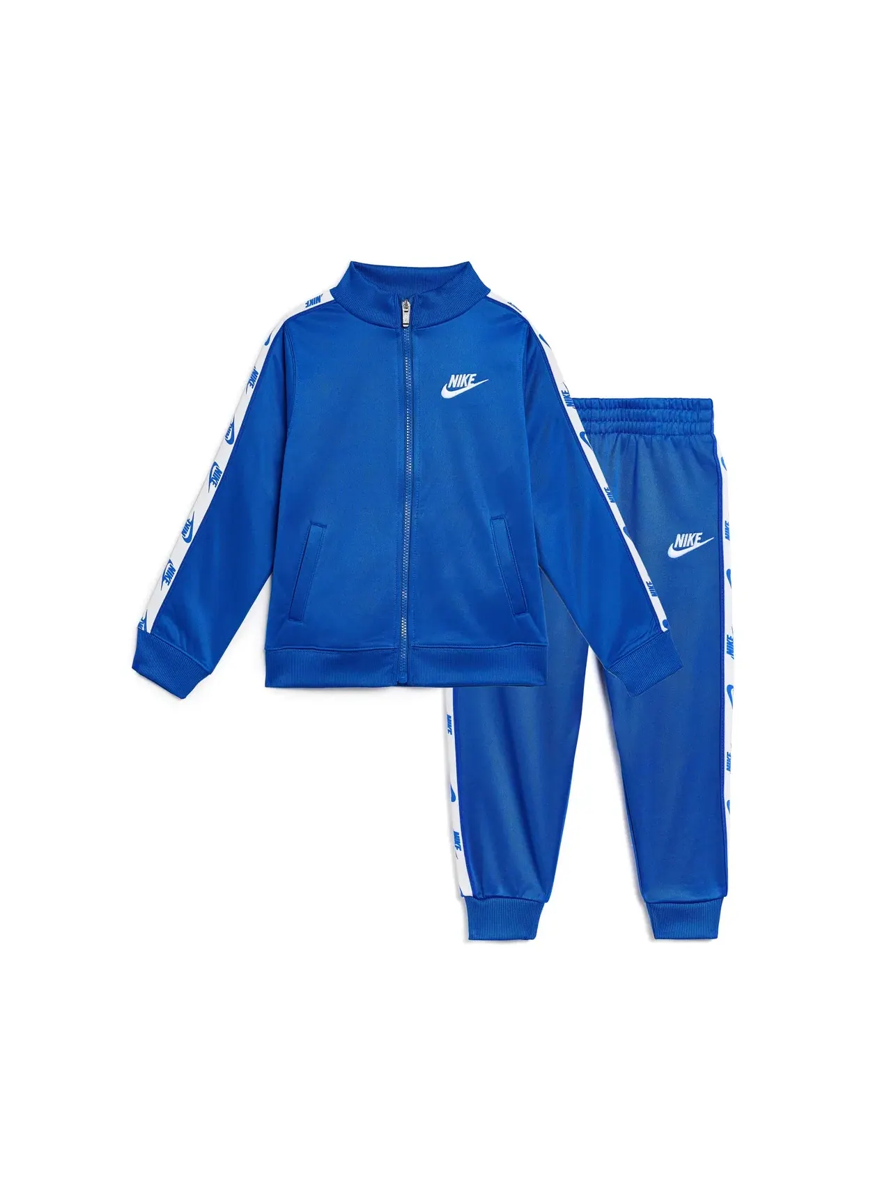 Детский комплект на молнии с логотипом (для малышей) Nike Kids — изображение 1 из 3, гейм роял