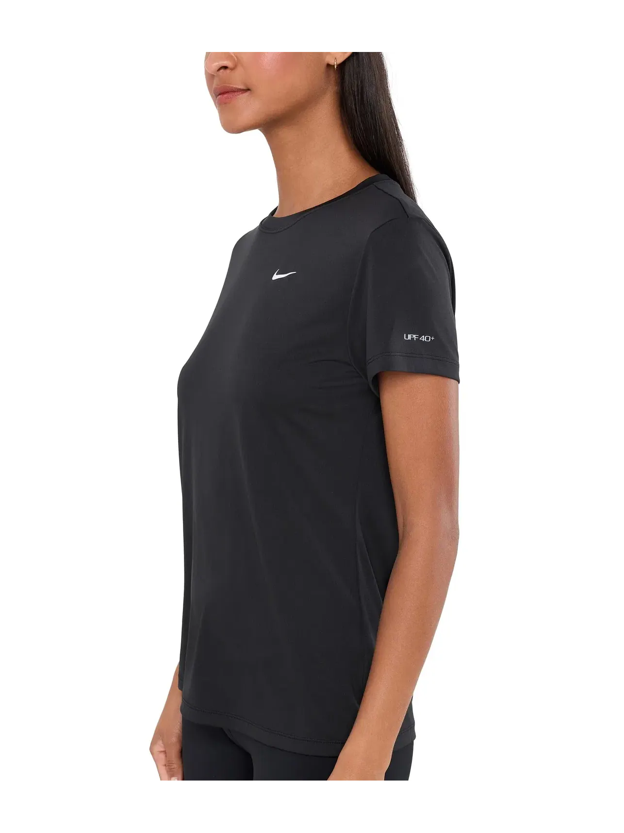 Футболка с коротким рукавом Hydroguard Dri-FIT UV Nike — изображение 2 из 4, черный