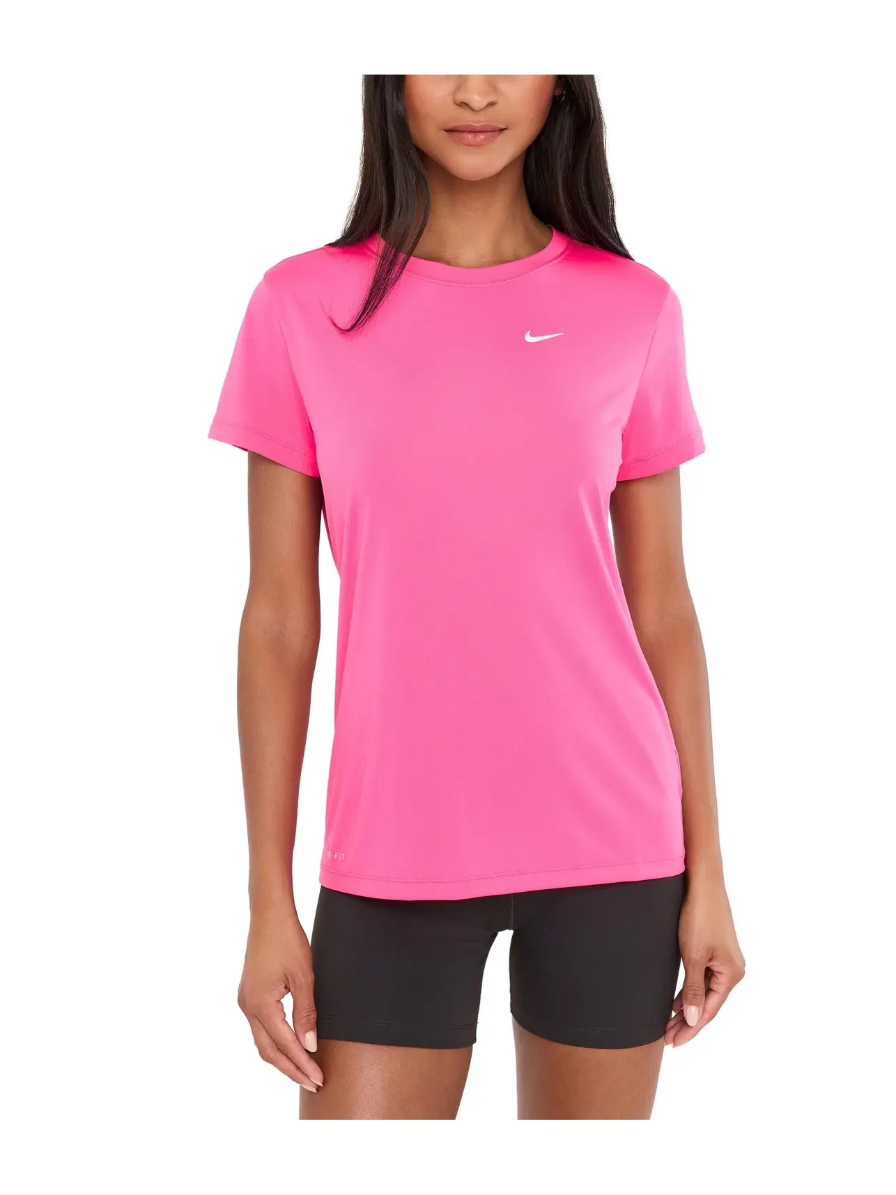Футболка с коротким рукавом Hydroguard Dri-FIT UV Nike — изображение 2 из 5, розовый