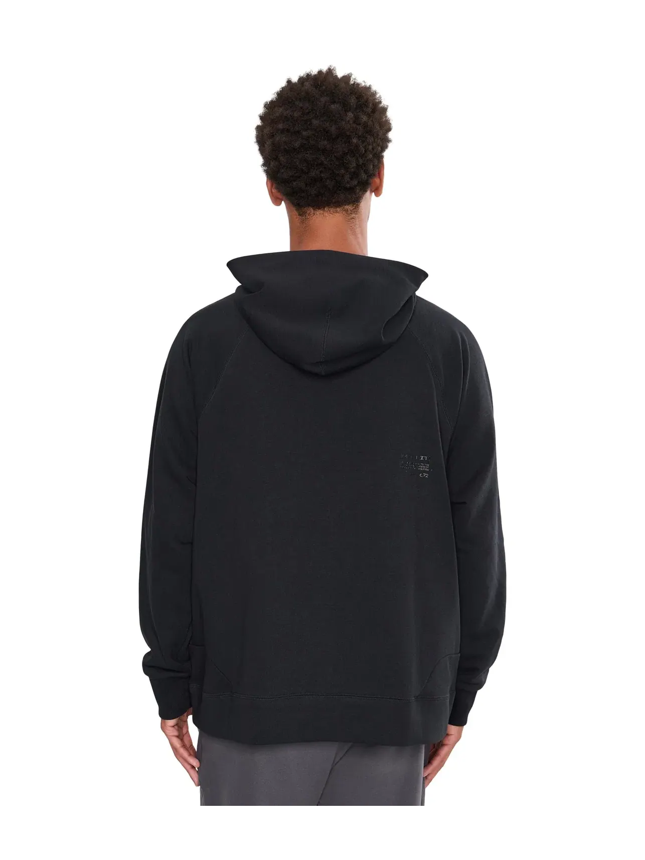 Толстовка с капюшоном и флисовой подкладкой Dri-FIT NAC для насоса Nike — изображение 3 из 4, черный/черный