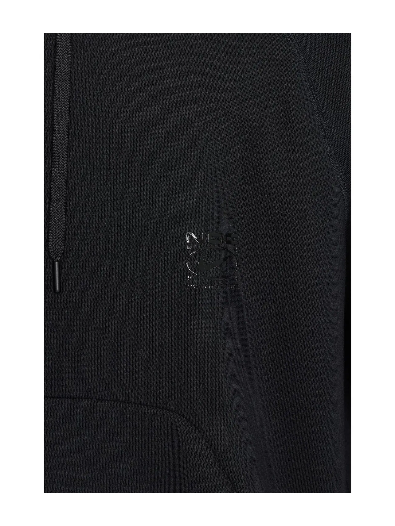 Толстовка с капюшоном и флисовой подкладкой Dri-FIT NAC для насоса Nike — изображение 4 из 4, черный/черный