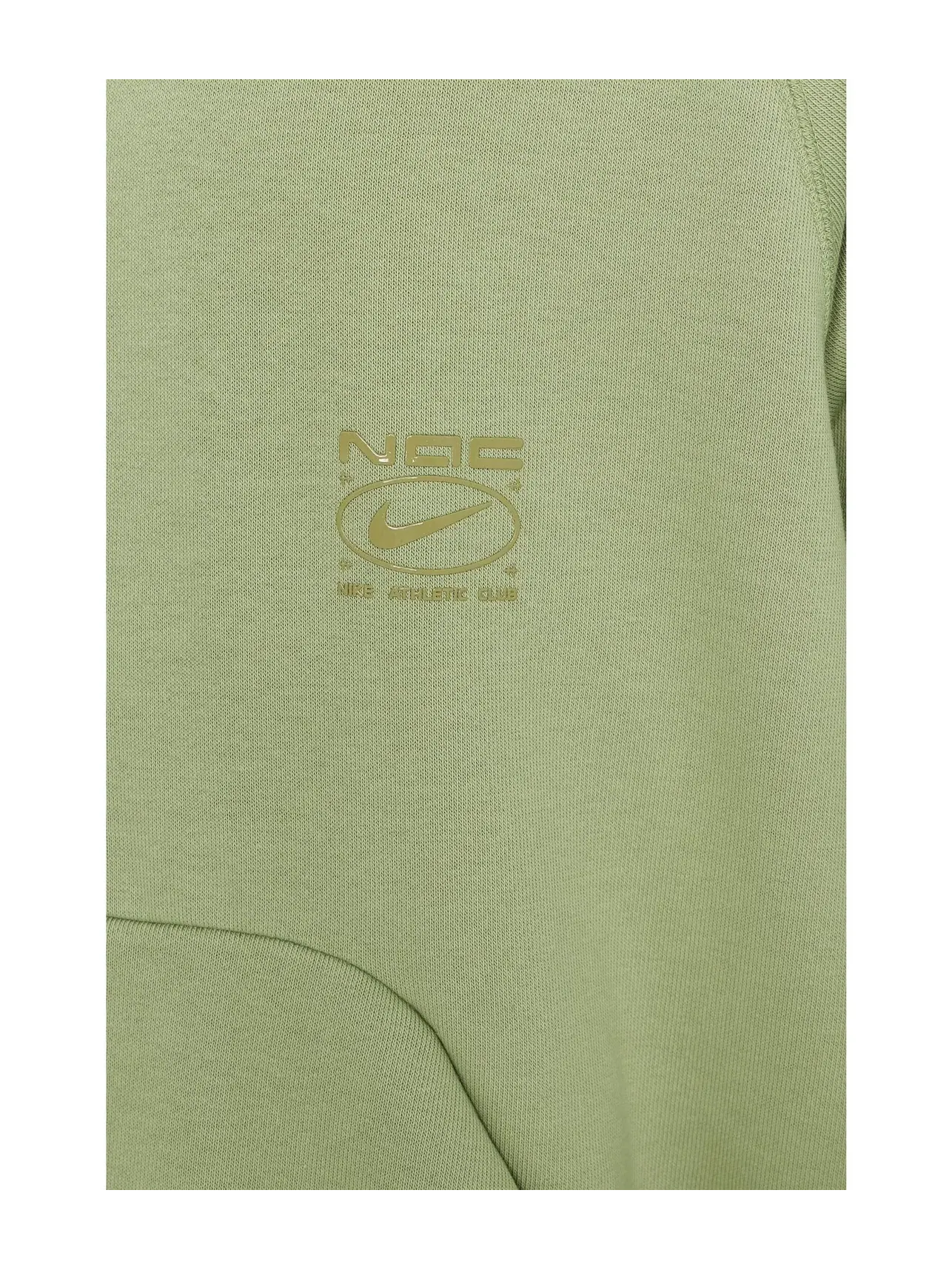 Толстовка с капюшоном и флисовой подкладкой Dri-FIT NAC для насоса Nike — изображение 5 из 5, оливковый/прозрачный