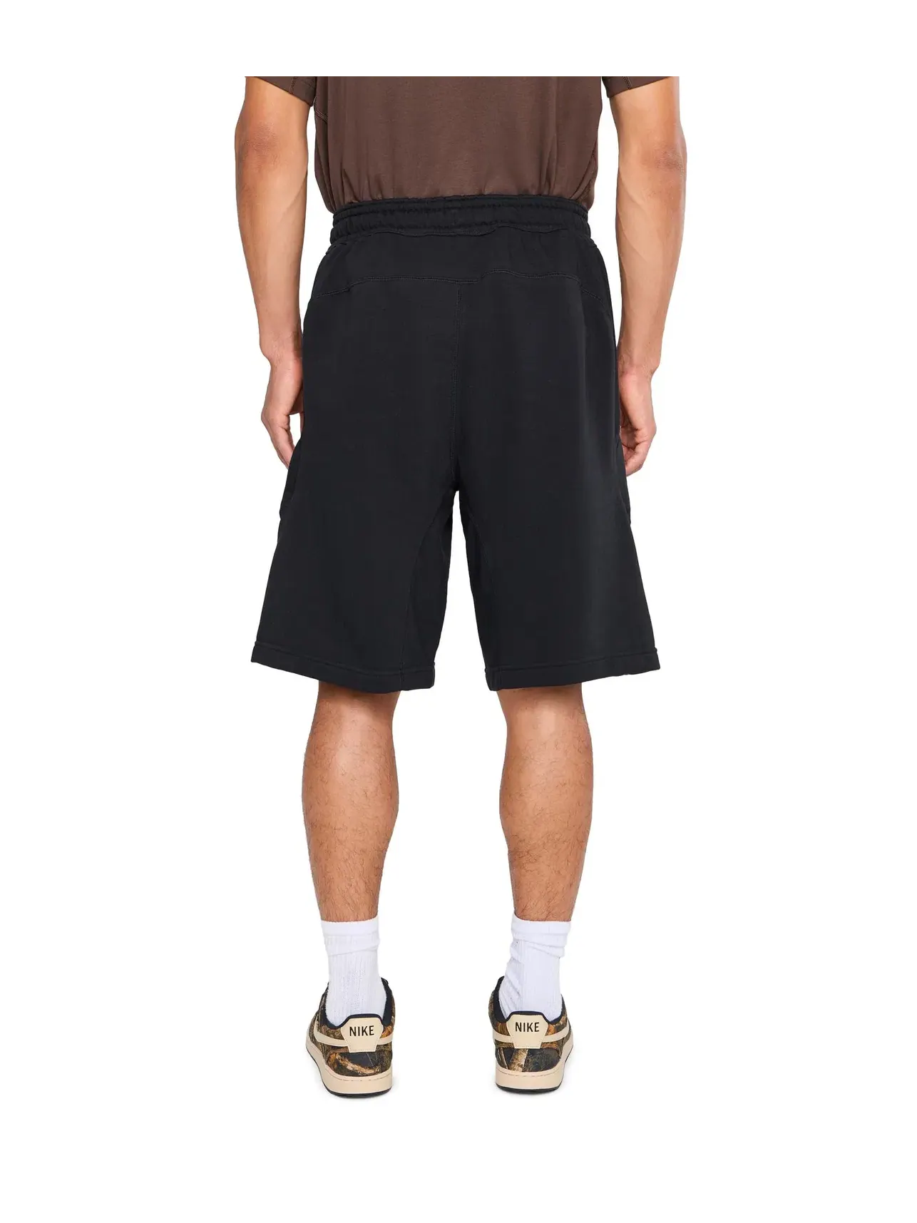 Флисовые шорты Dri-FIT NAC Nike — изображение 4 из 5, черный/прозрачный